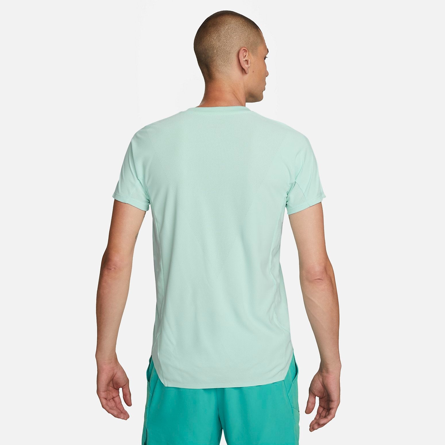 Nike Court Dri-FIT ADV Slam Tennis Polo T-shirt 'Jade Ice Black' DX5523-346 - 2