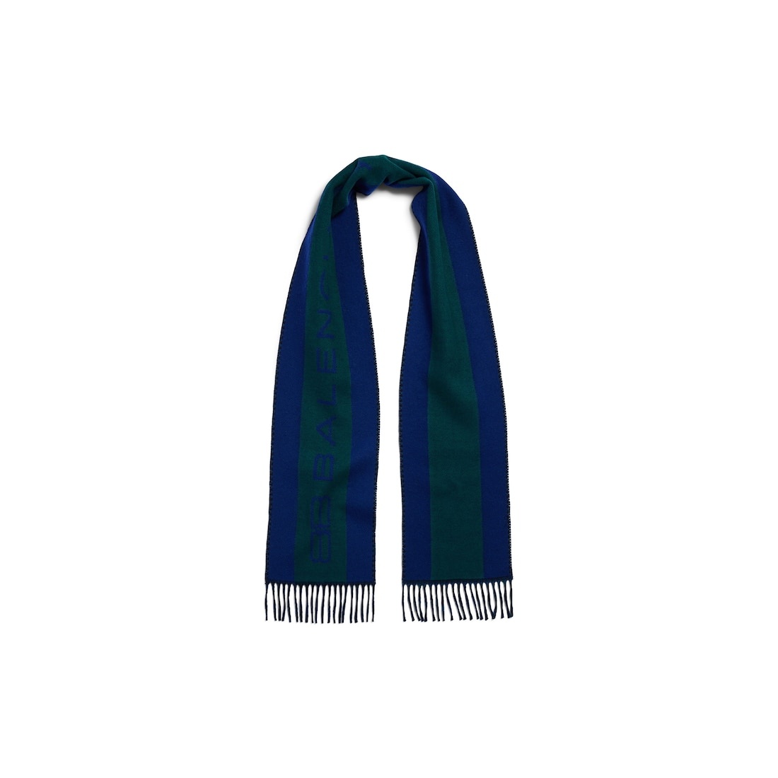 Men's Soccer Scarf in Blue/green - 2