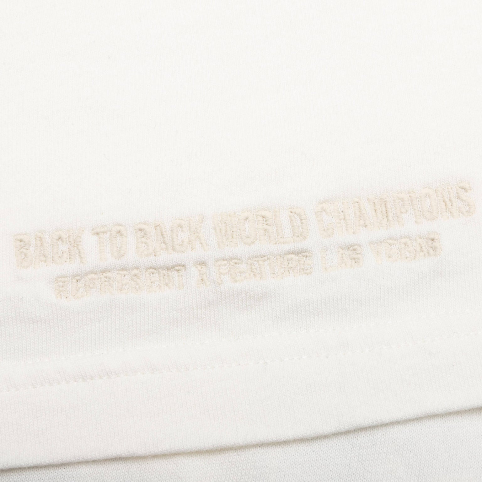 FEATURE X REPRESENT MULTI LOGO T-SHIRT - FLAT WHITE - 6