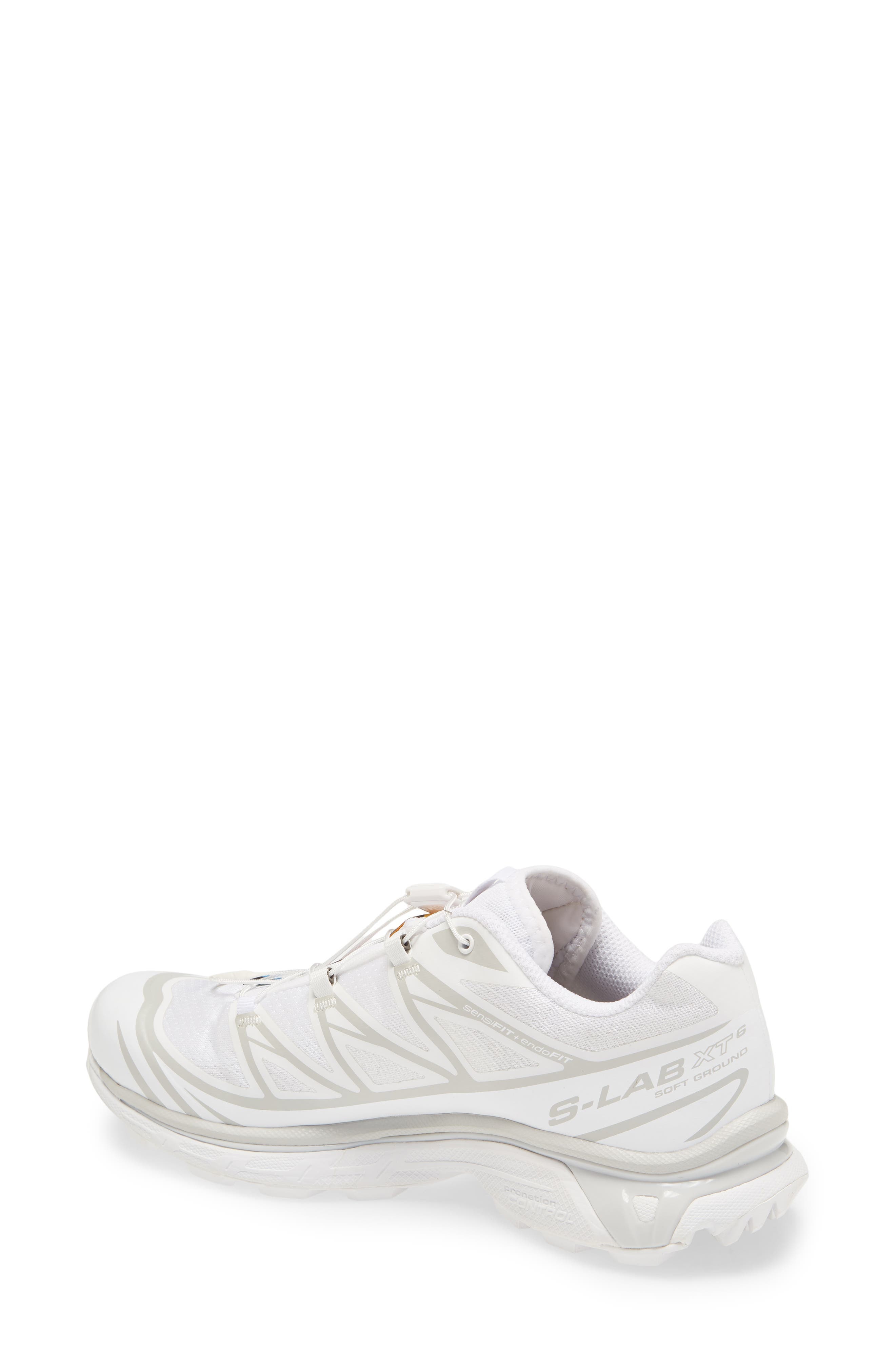 Salomon Gender Inclusive XT-6 Sneaker in White/White/Lunar Rock at Nordstrom - 2