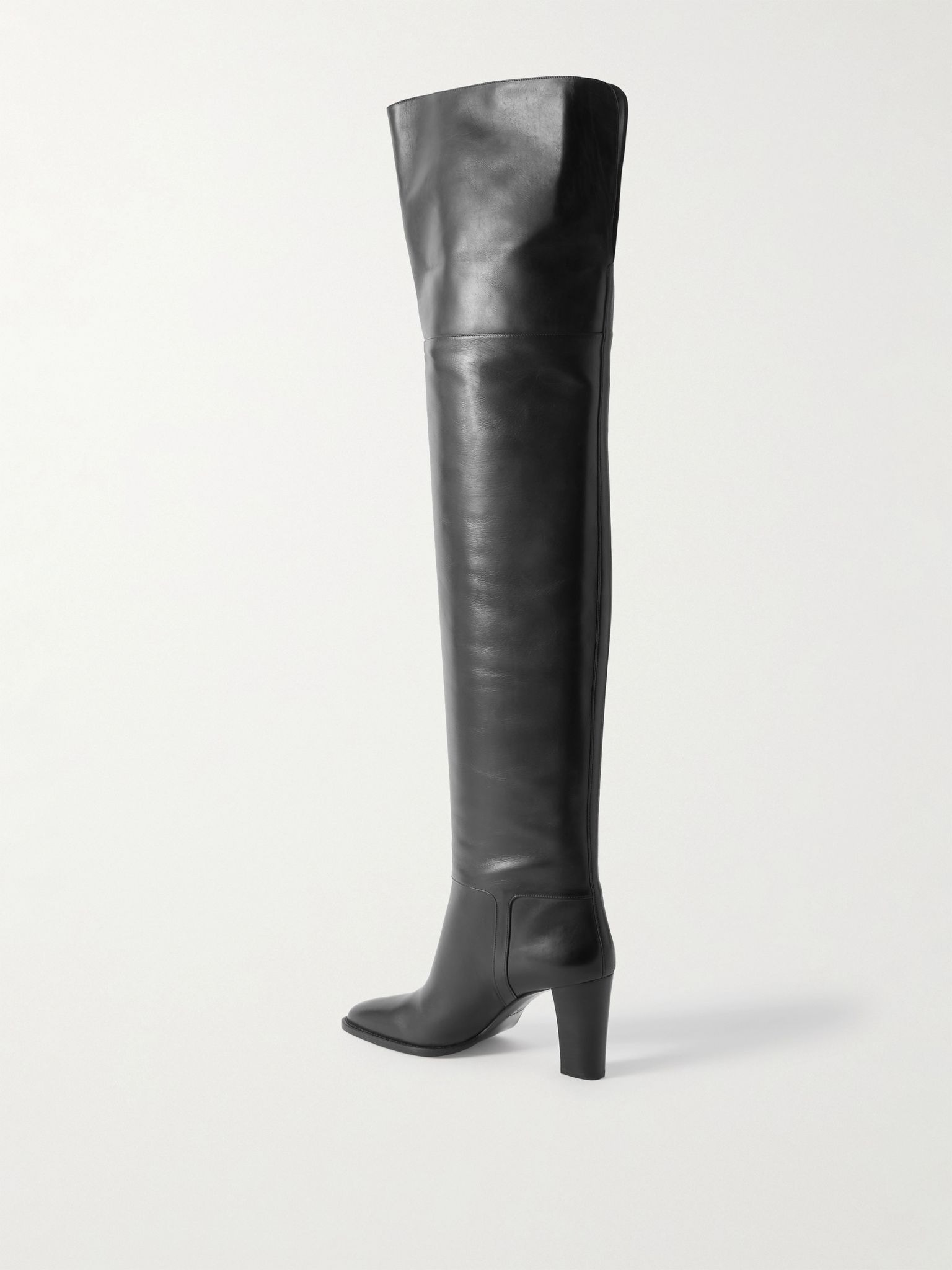 Julia leather over-the-knee boots Black - 3