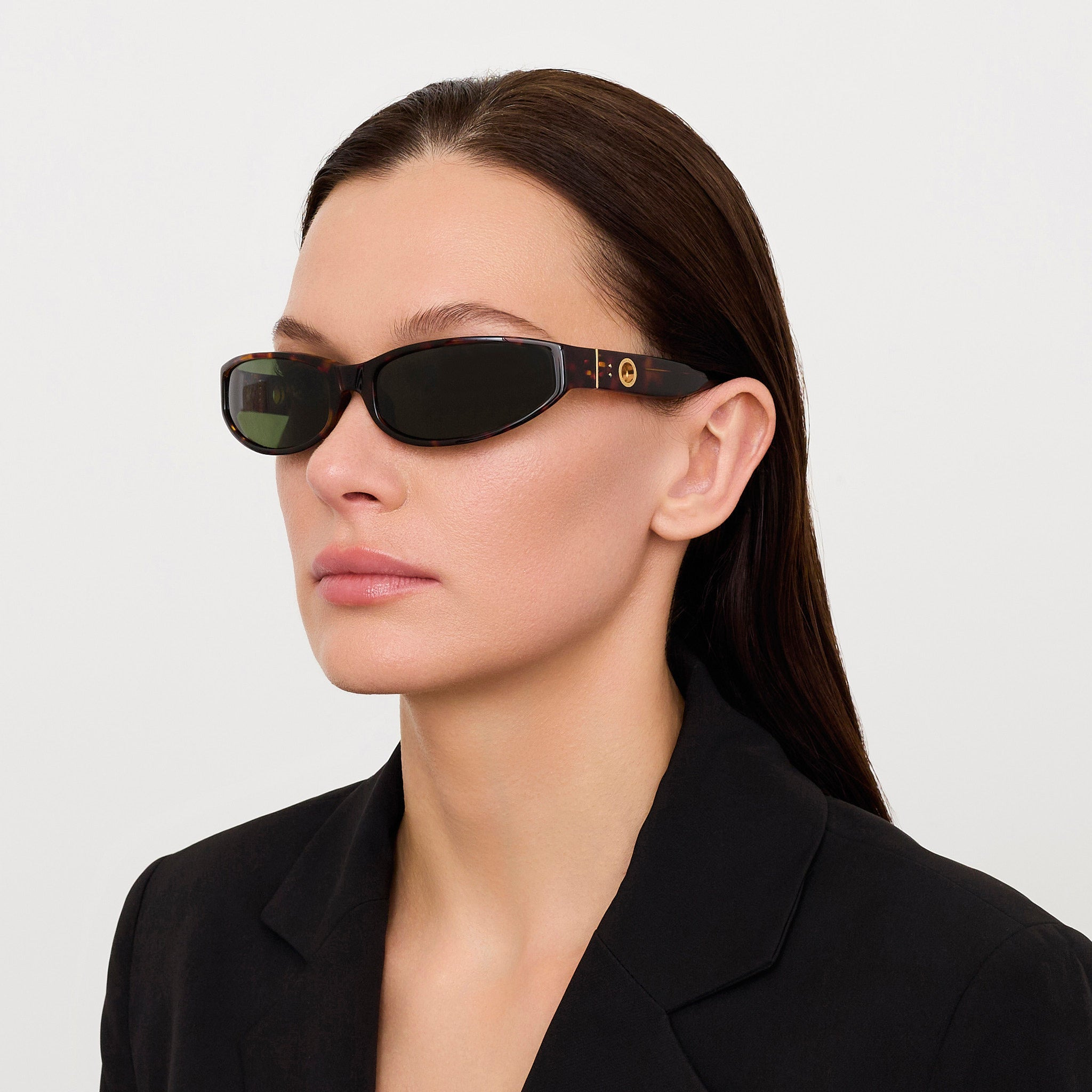 Etain Sunglasses in Dark Tortoiseshell - 6