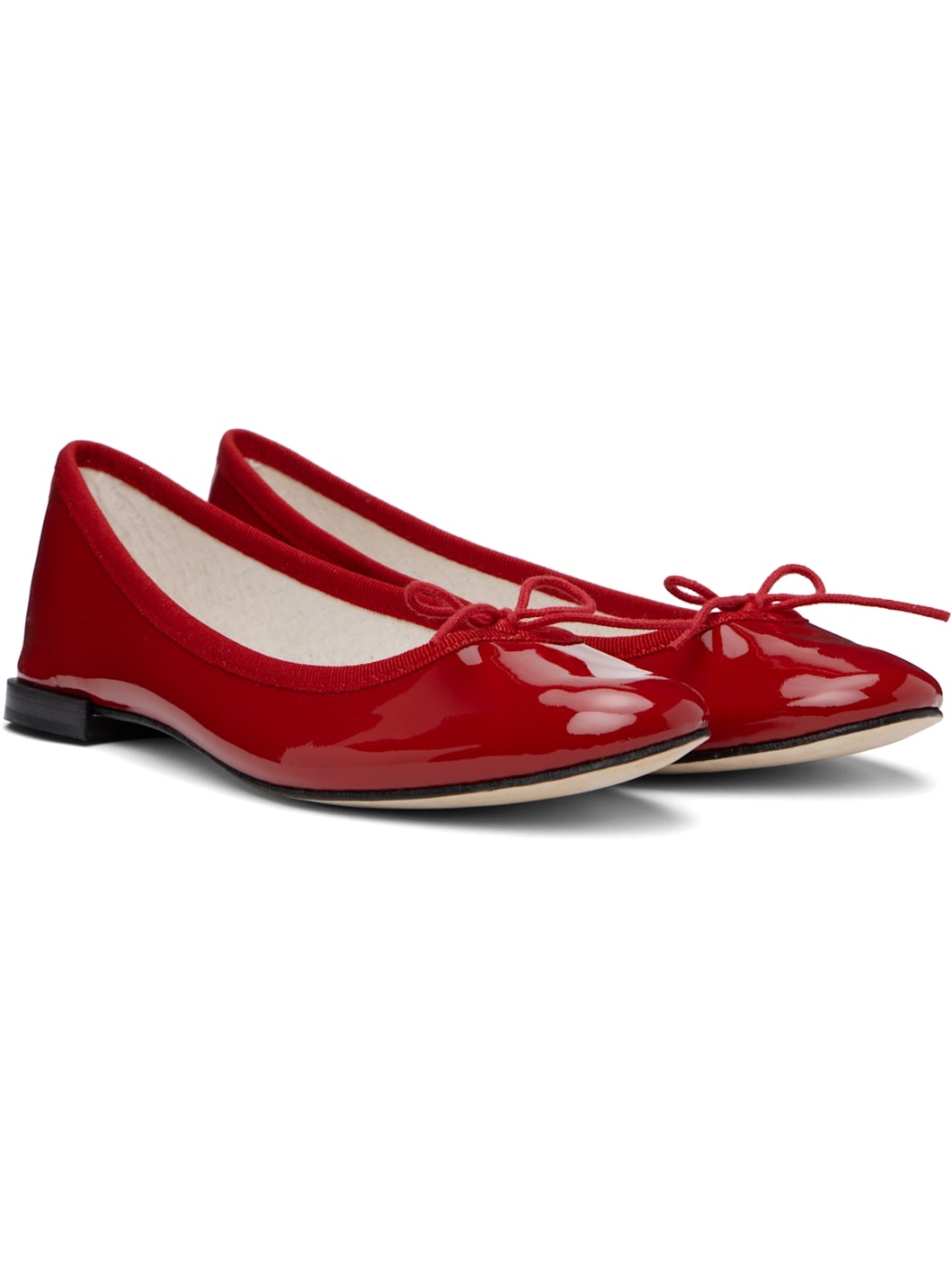 Red Cendrillon Ballerina Flats - 4