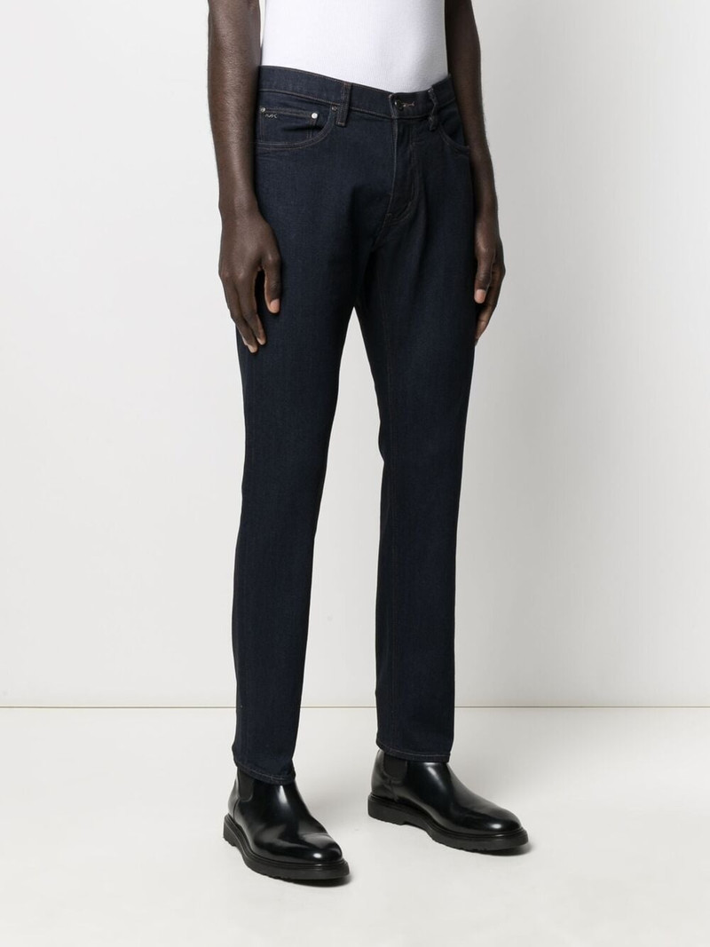 mid-rise straight-leg jeans 3