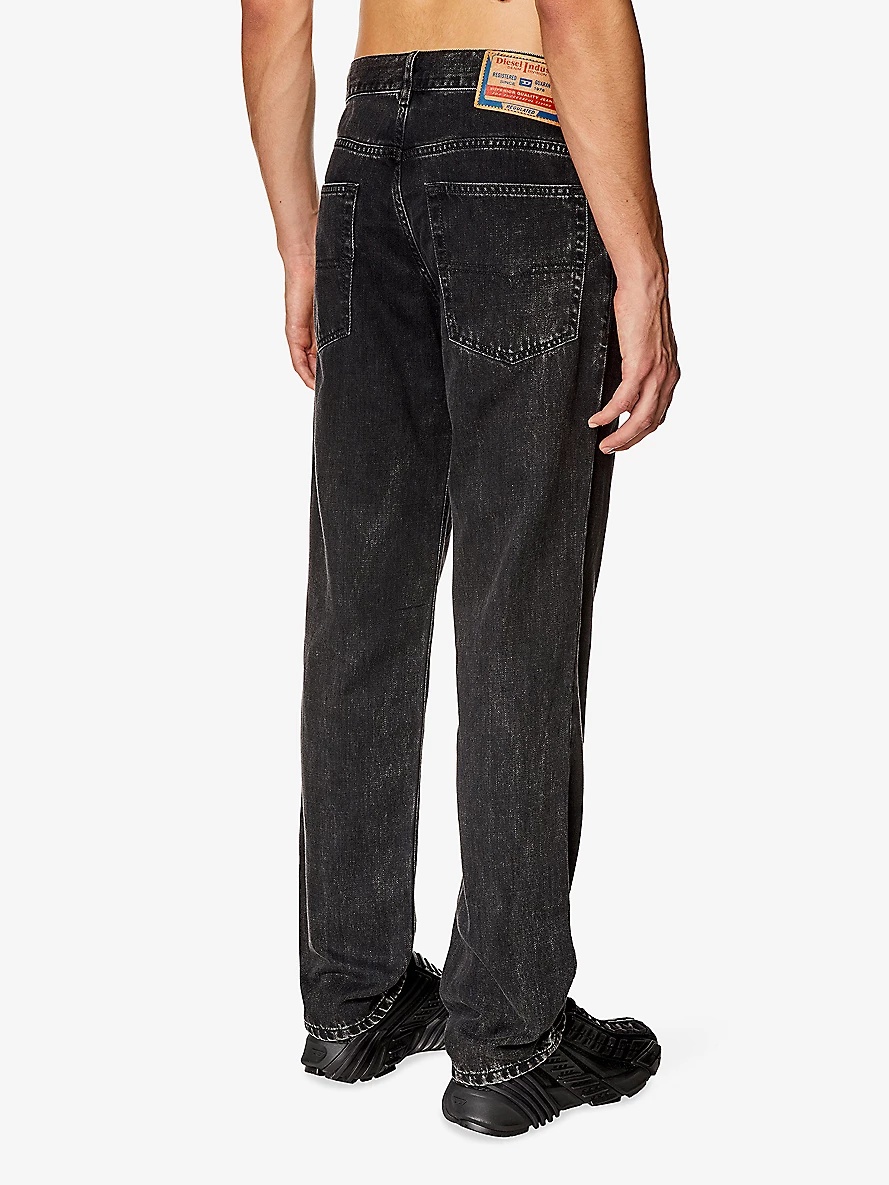 2023 D-Finitive tapered-leg cotton-blend jeans - 4