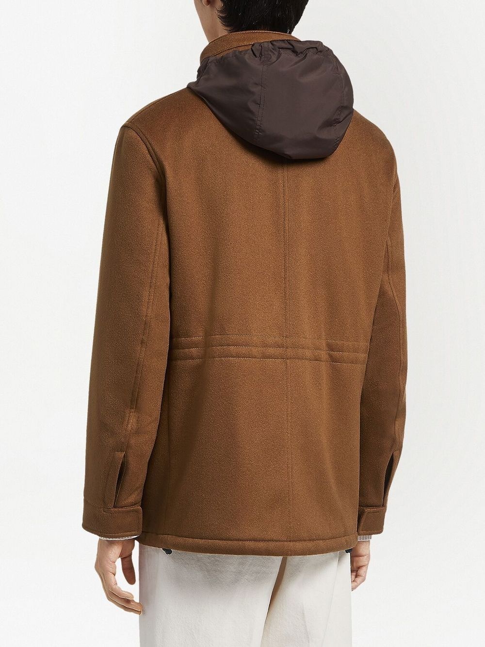Oasi cashmere padded overjacket - 4
