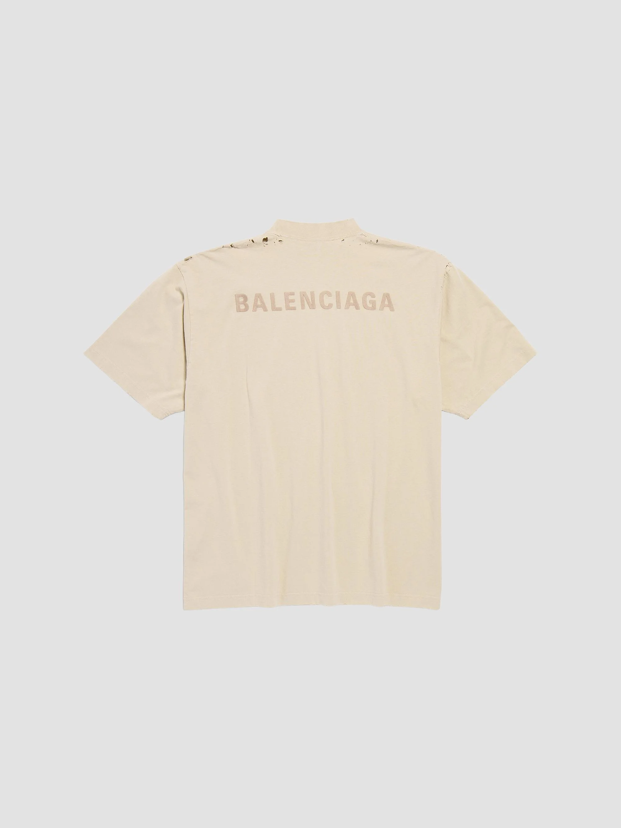 Men's Medium Fit T-Shirt - Beige - 1