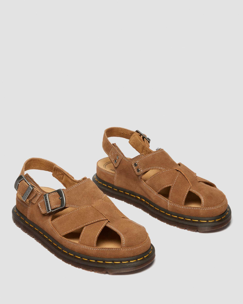 Archive Fisherman Suede Sandals 9