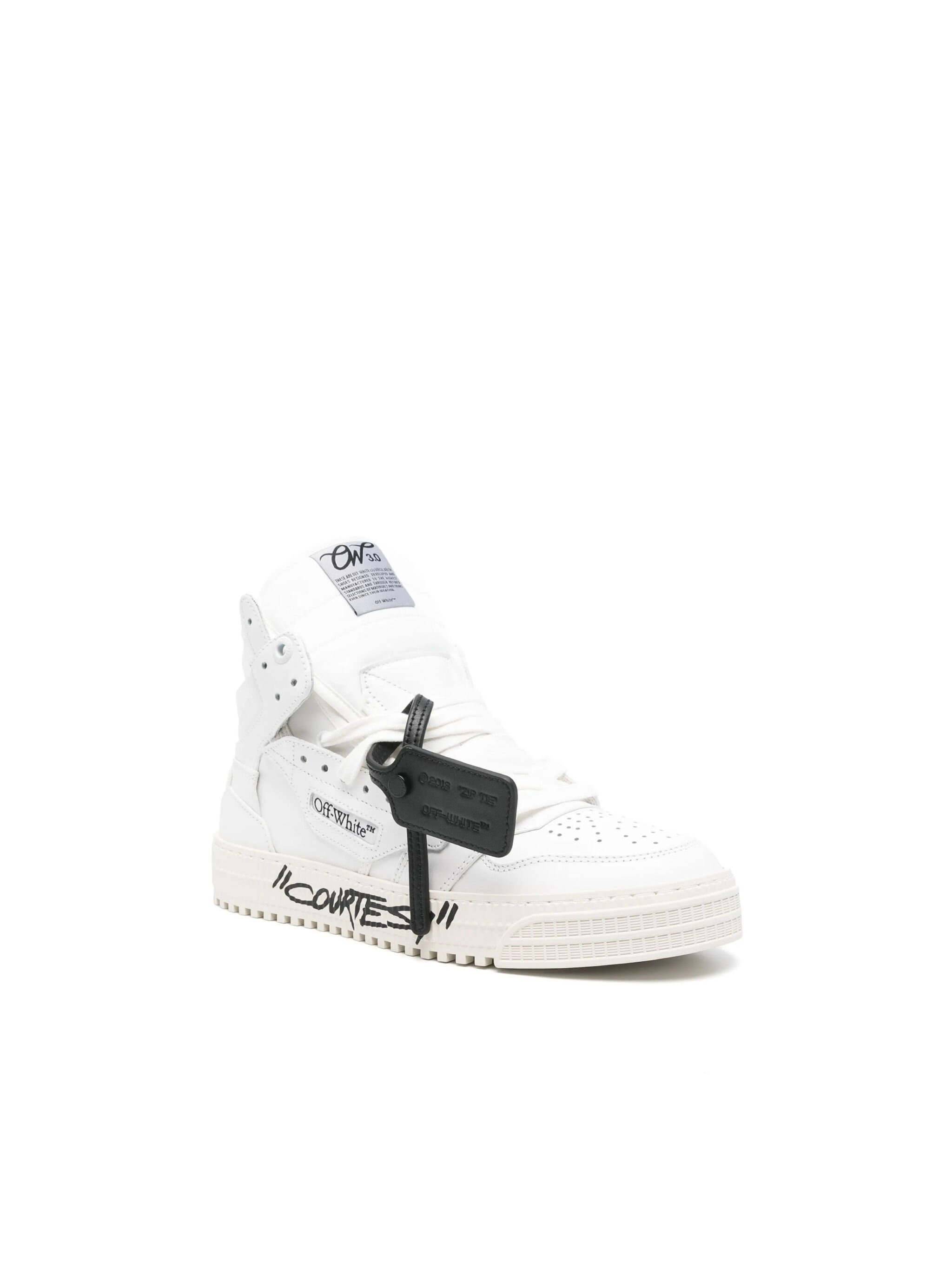 White/black 3.0 Off Court "courtesy" - 2
