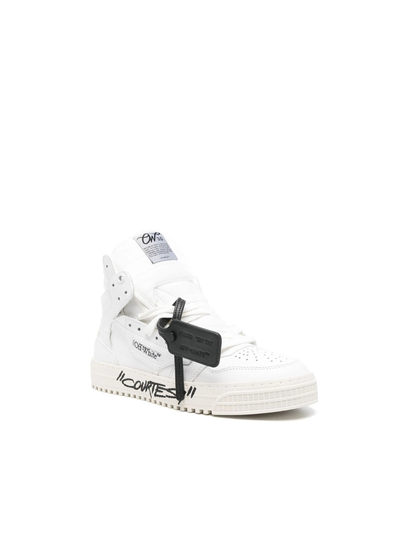 Off-White White/black 3.0 Off Court "courtesy" outlook