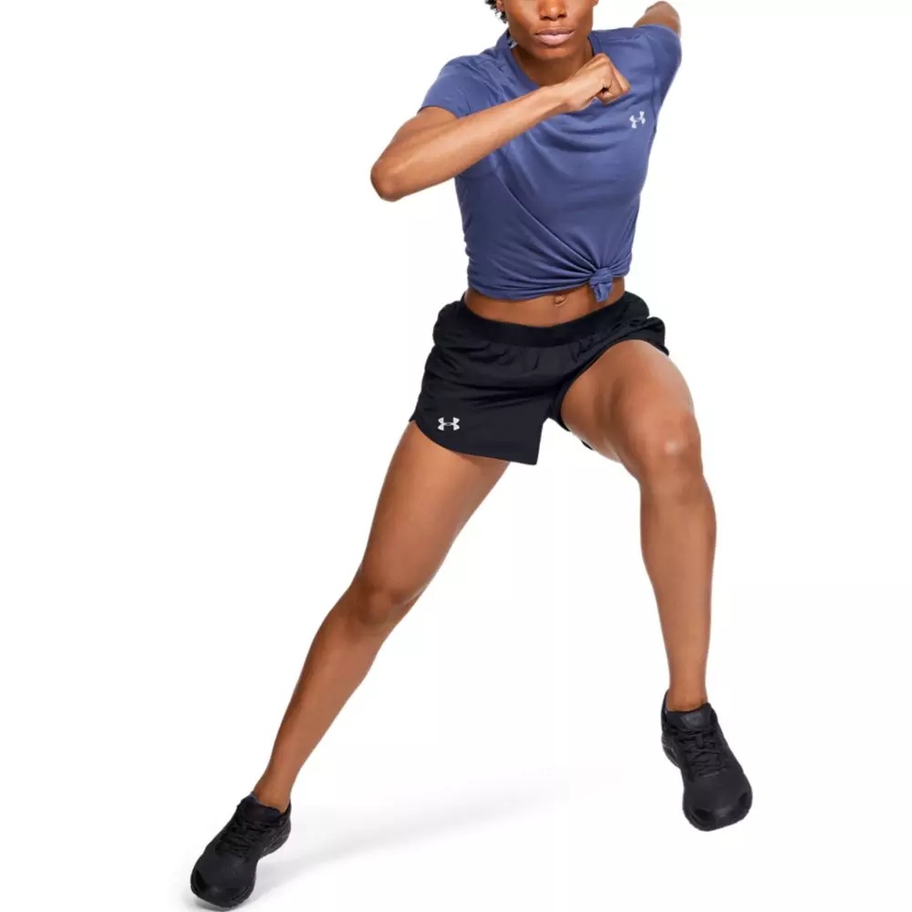 Women's Fly By Shorts-Black - 4