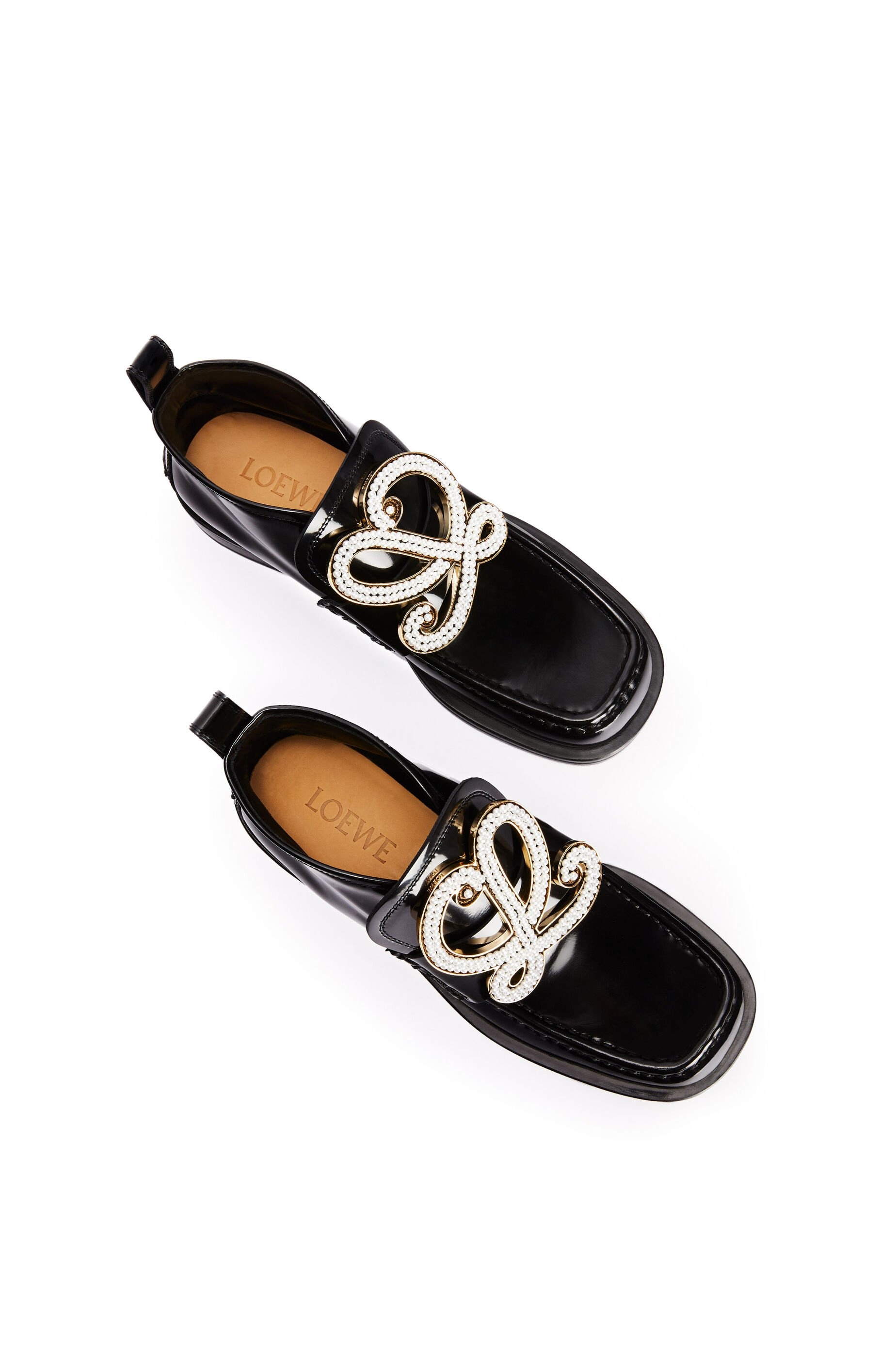 LOEWE high top loafer in calfskin - 3