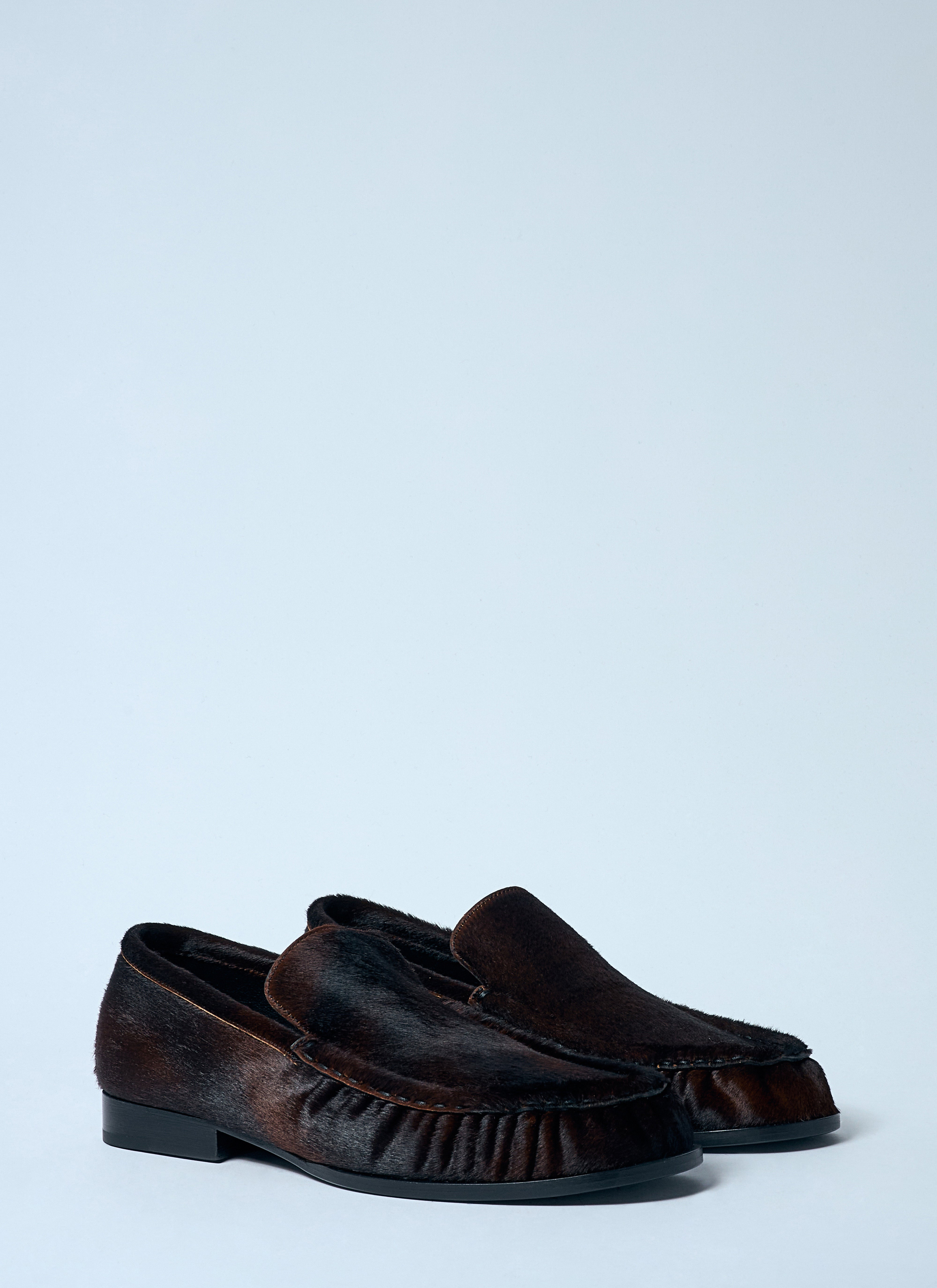Dries Van Noten Women Calf Hair Loafers - 2