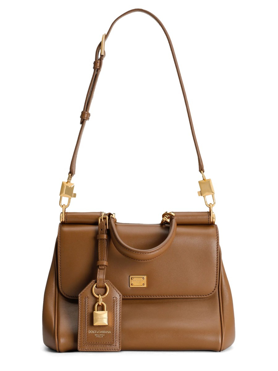MY SICILY HANDBAG IN PLONGÉ CALFSKIN LEATHER - 2