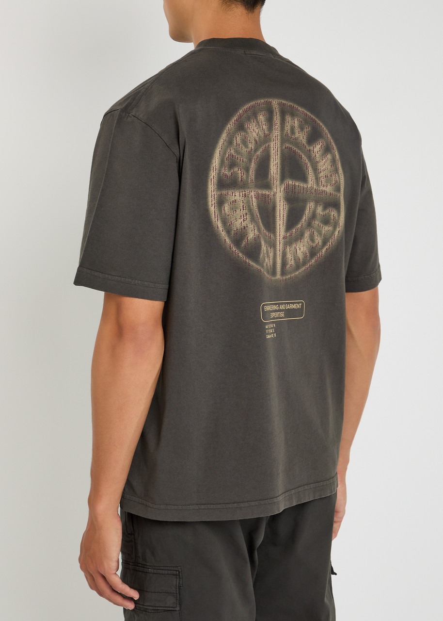 Stone Island Logo-printed Cotton T-shirt - 3