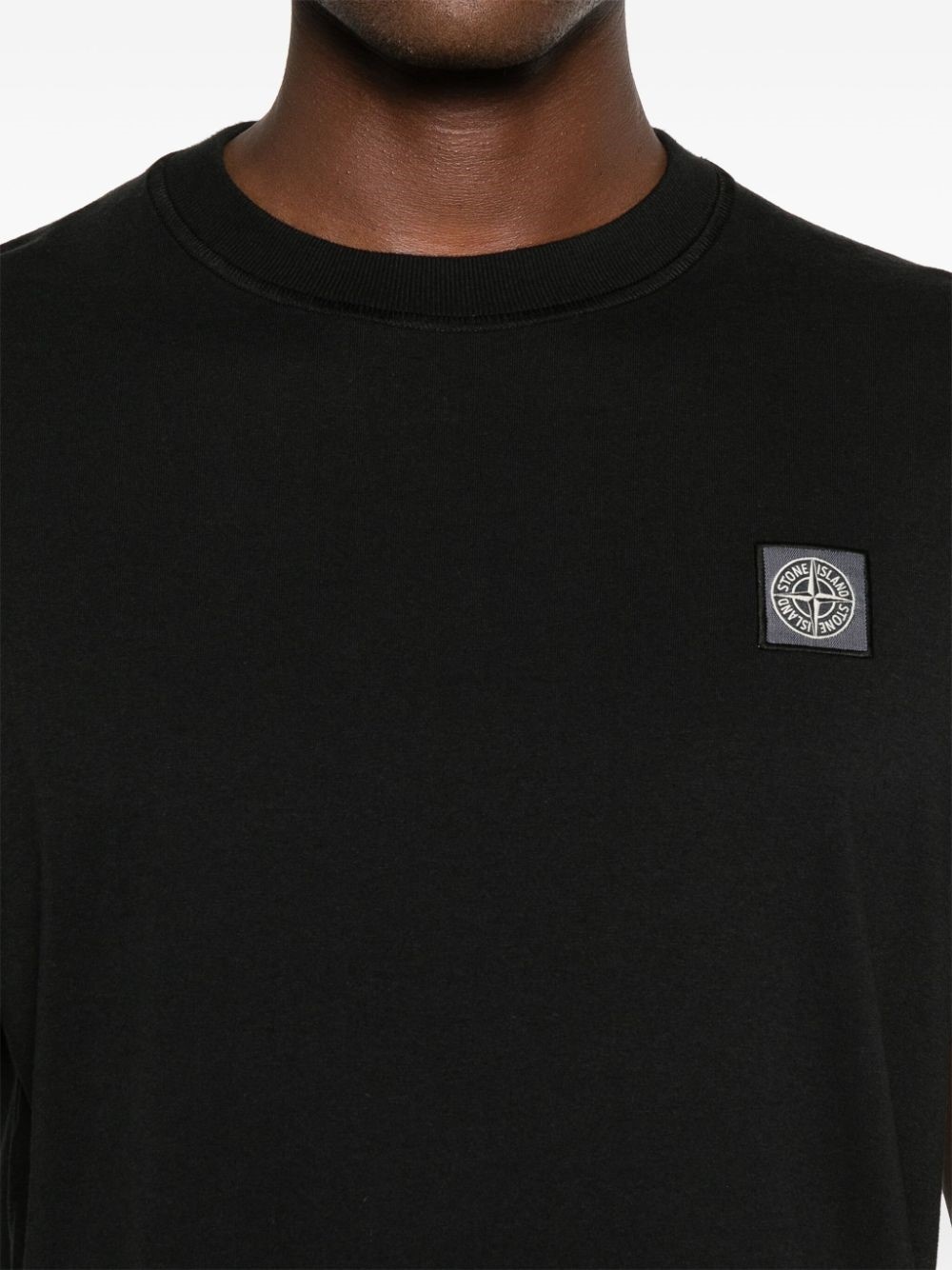 Cotton T-shirt with logo - 3