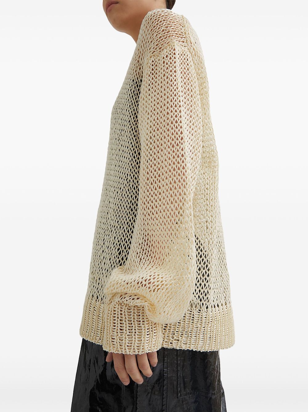 open knit Sweater - 3