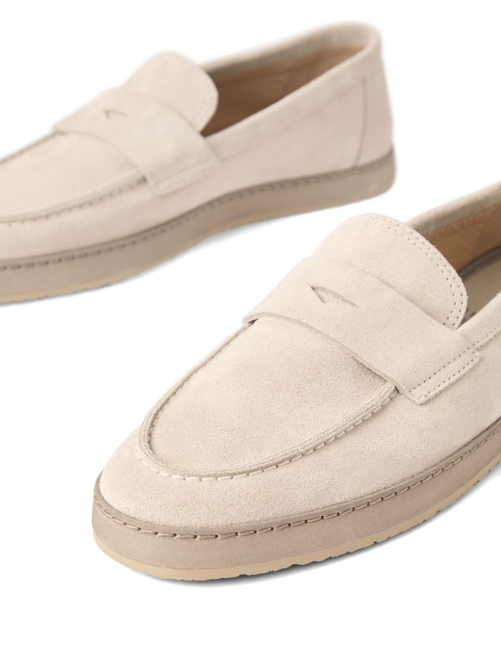 leather loafers - 4