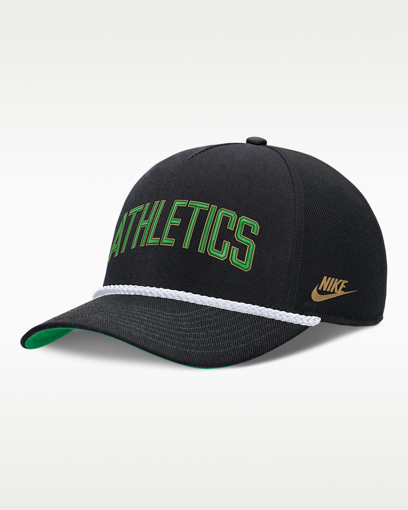 Oakland Athletics Rise Men's Nike MLB Adjustable Hat 1