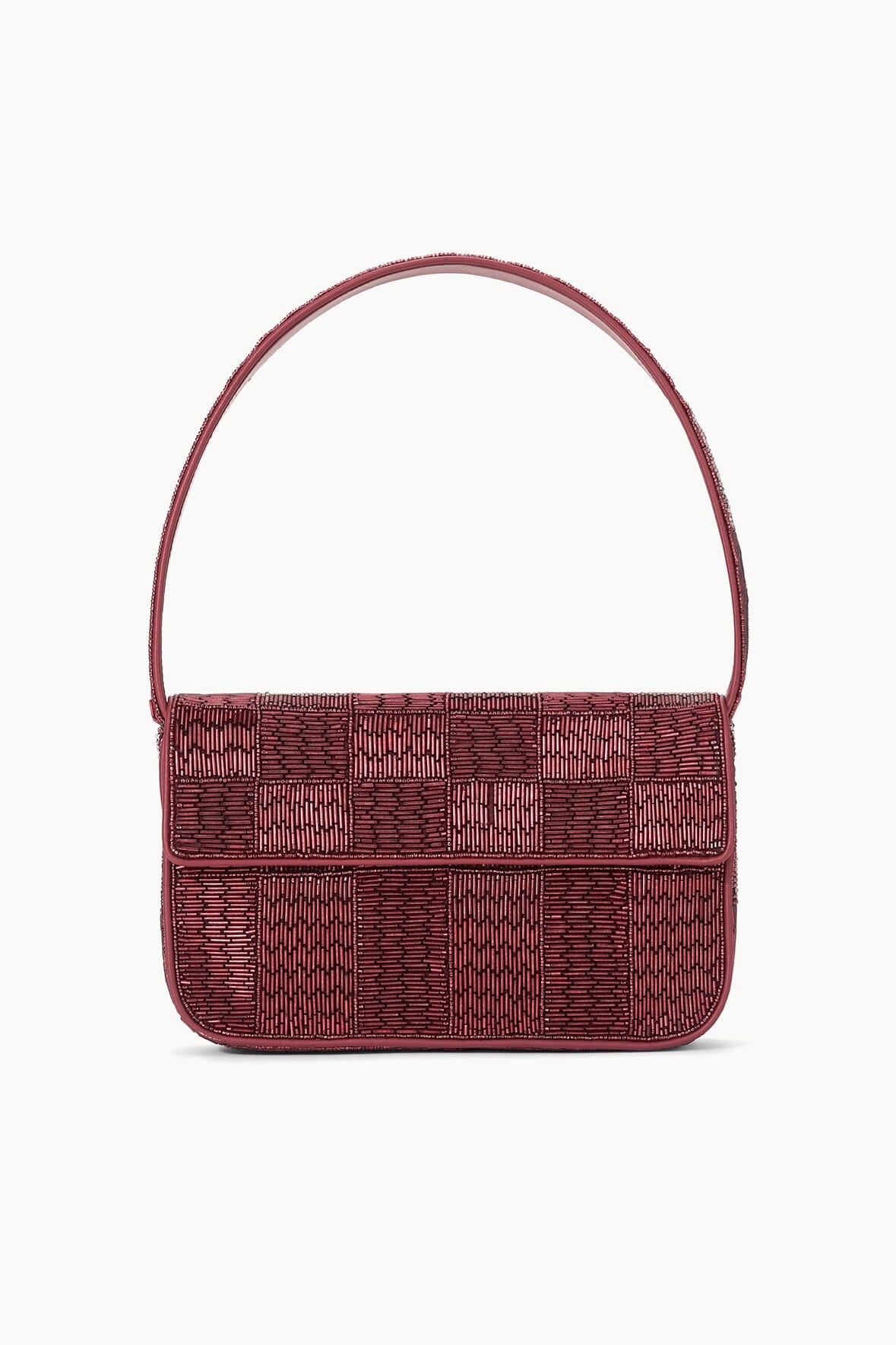 STAUD TOMMY BEADED BAG PINOT - 1