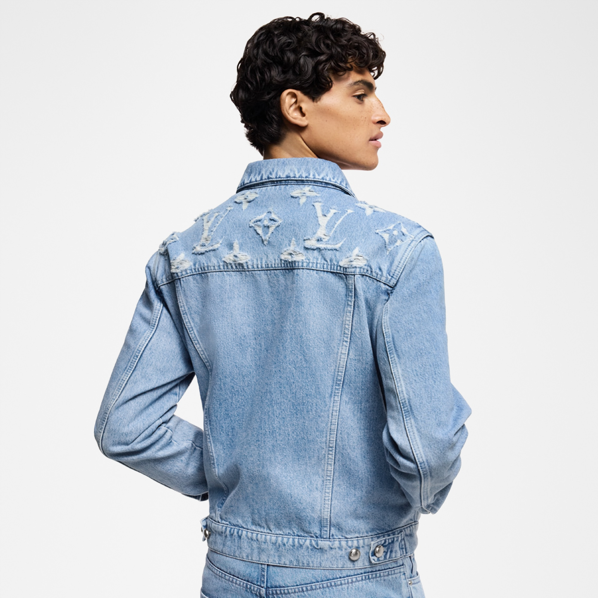 Denim Trucker Jacket - 5
