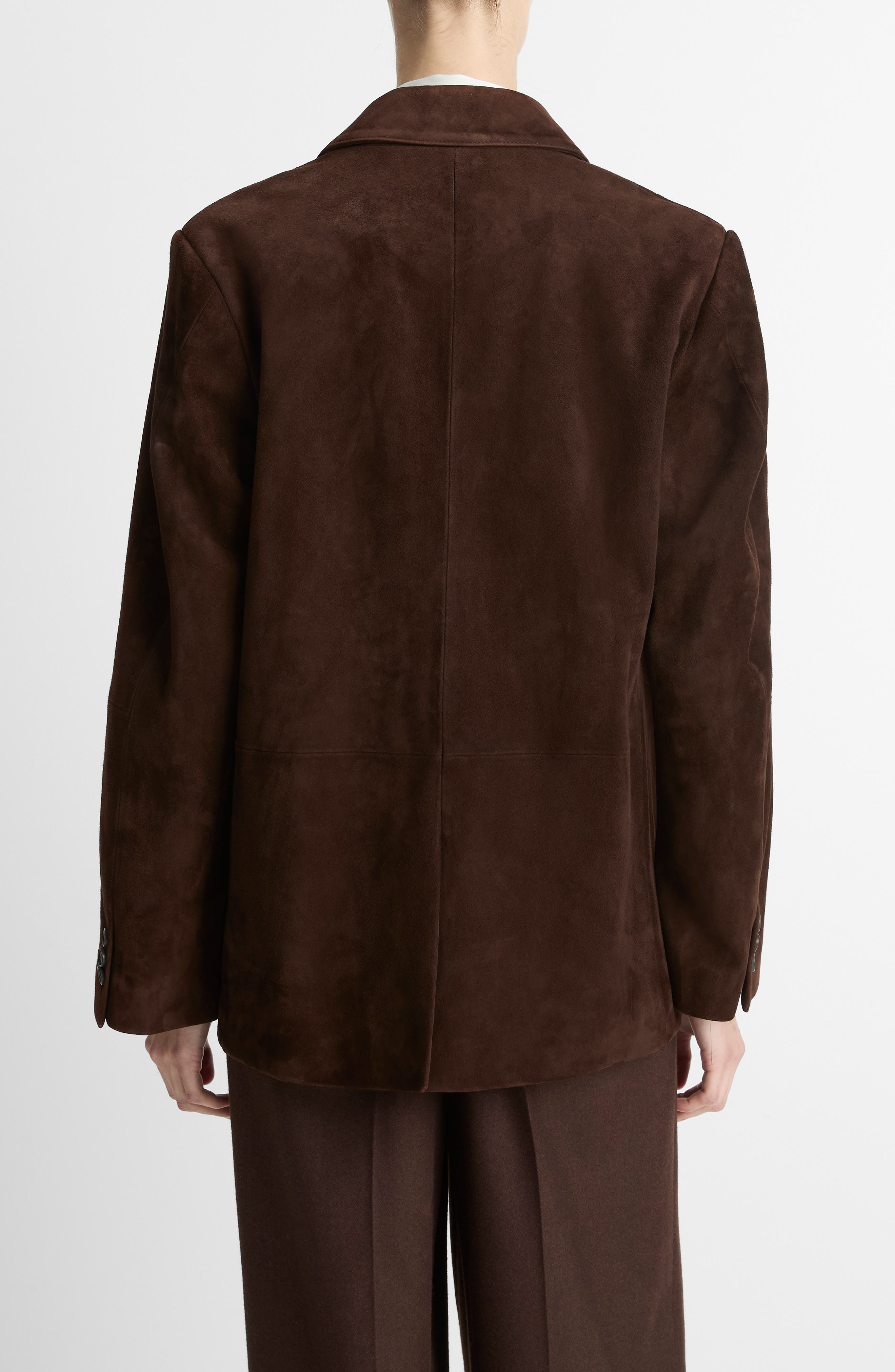Vince Suede Blazer in Chocolate at Nordstrom - 2