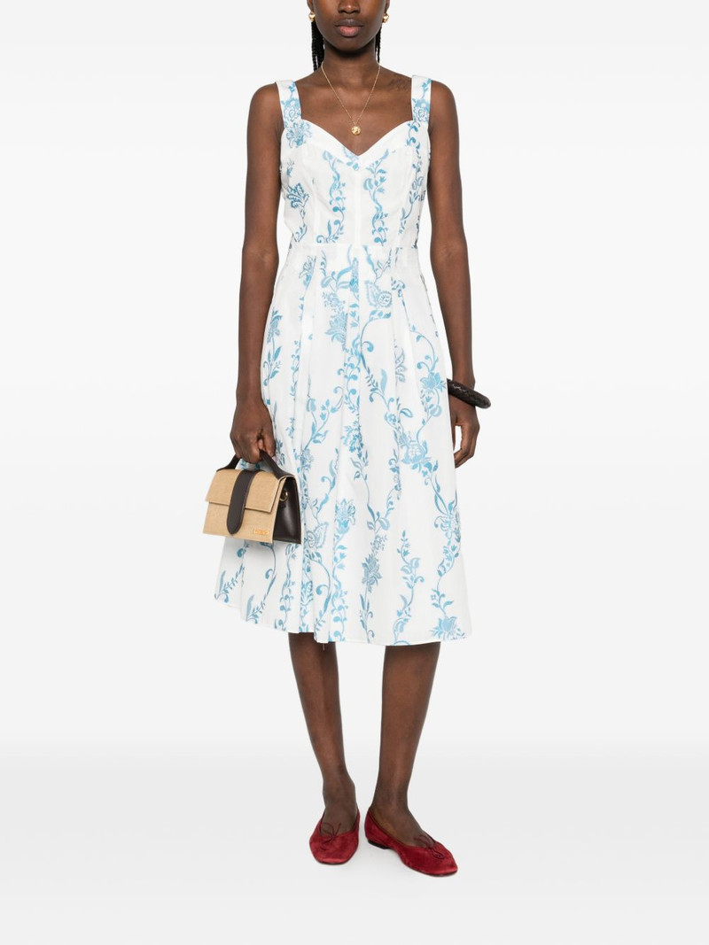 Etro floral midi dress outlook