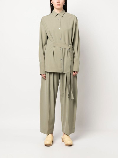 Studio Nicholson high-waisted tailored trousers outlook