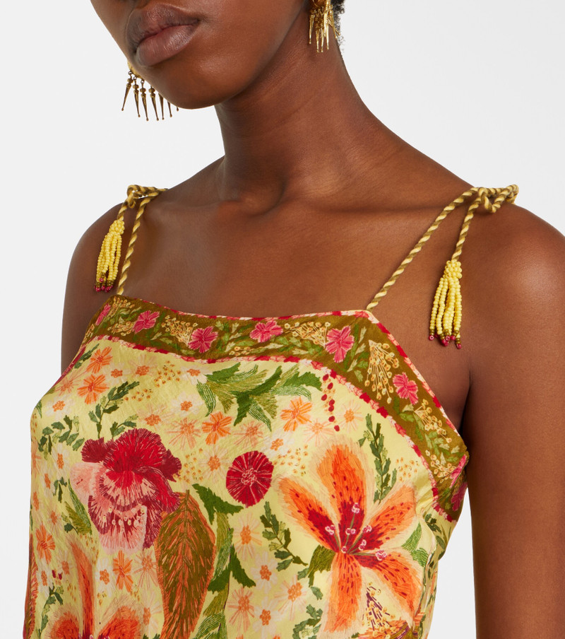 Stitched Garden floral top 3