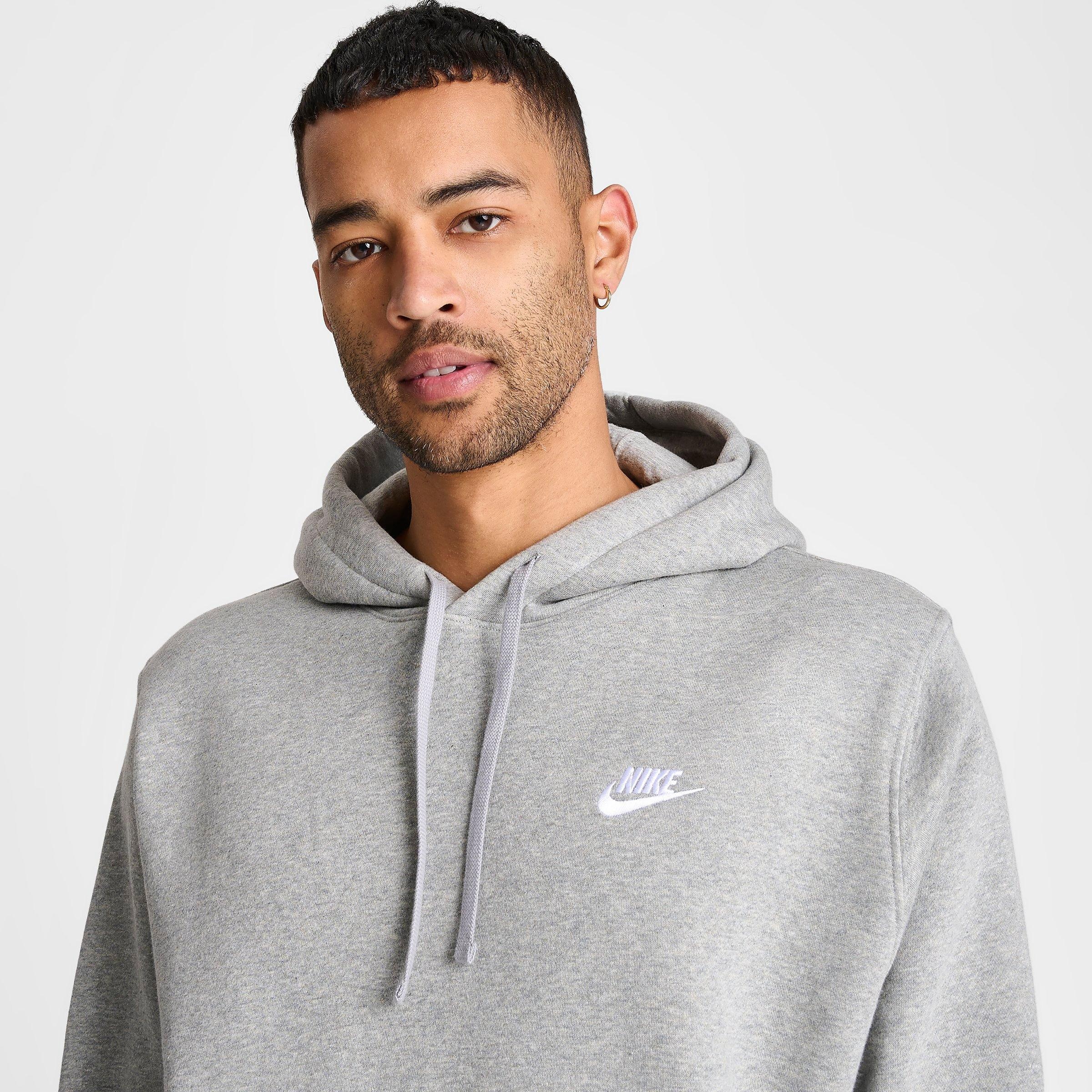 NIKE SPORTSWEAR CLUB FLEECE EMBROIDERED HOODIE - 5