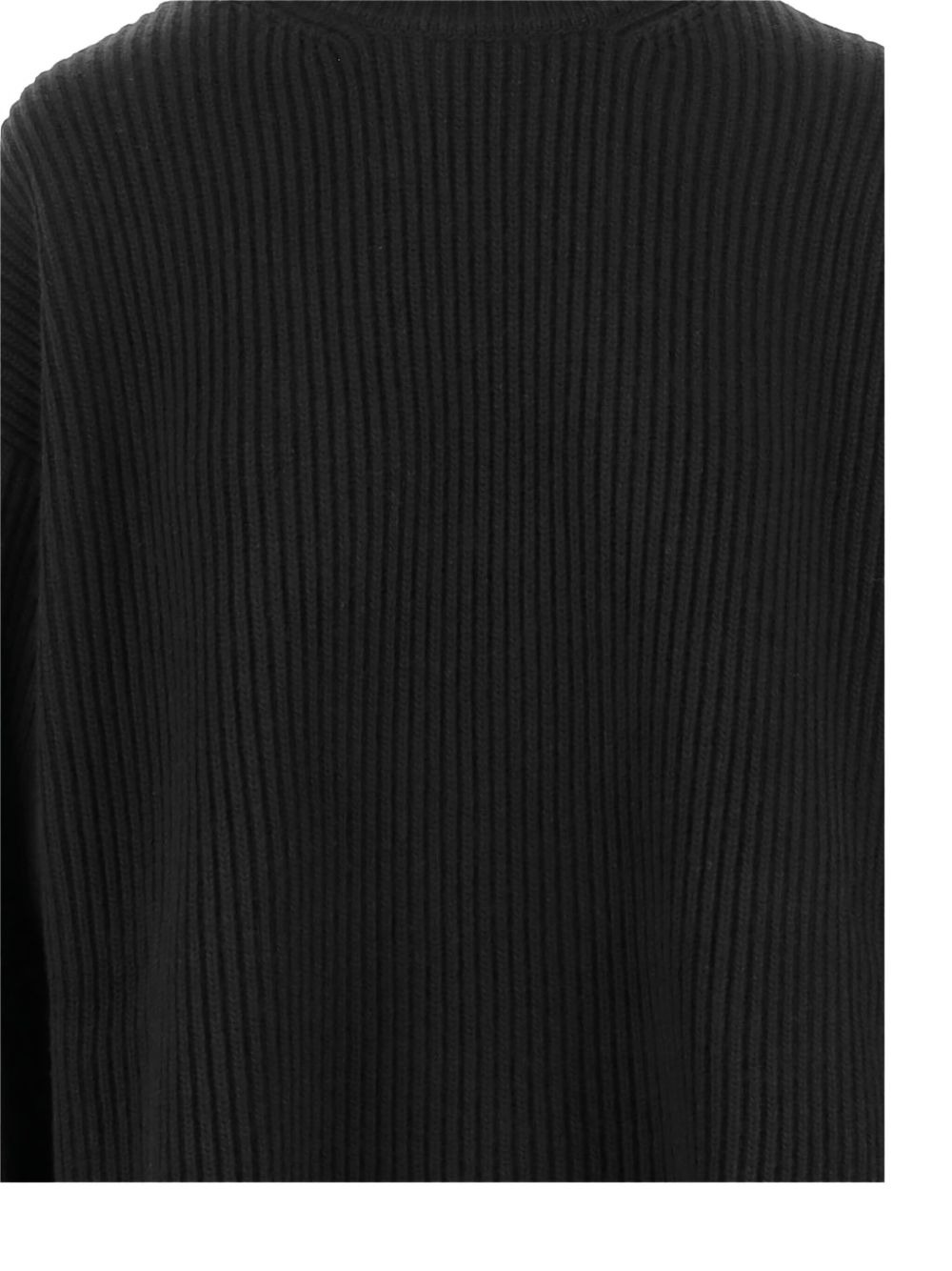 ribbed crewneck sweater - 3