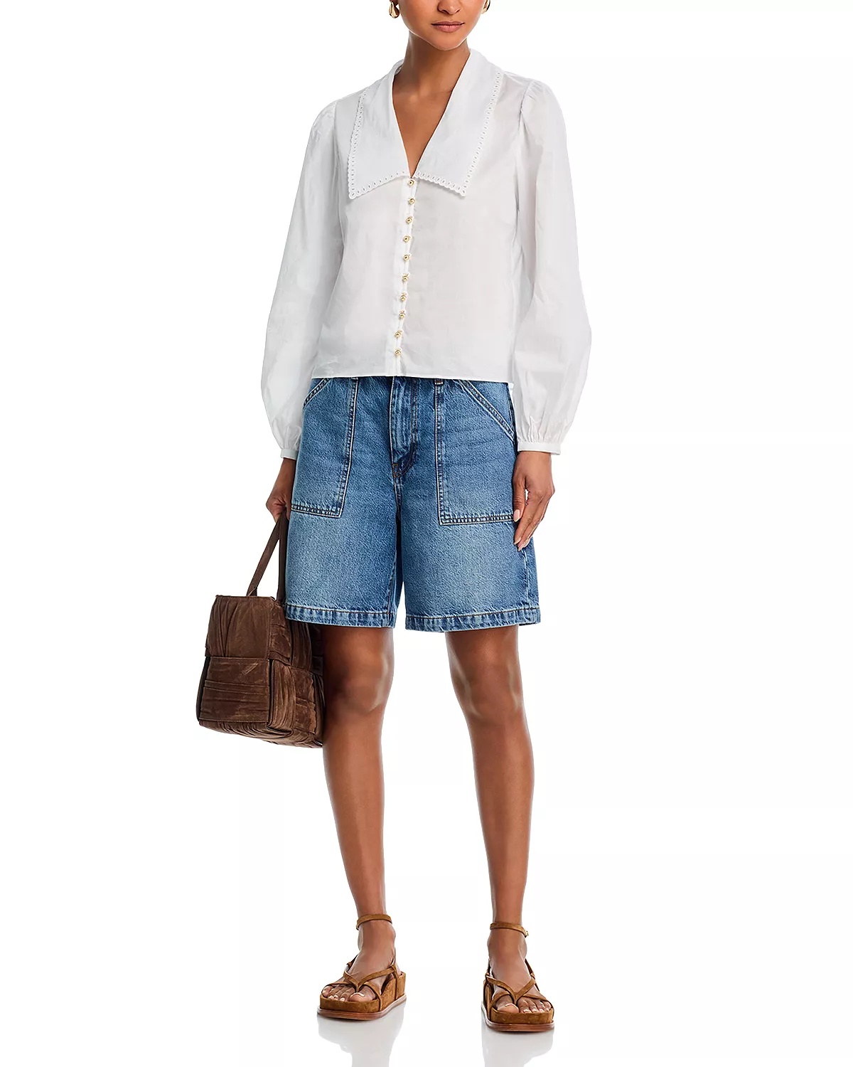 The Utility Denim Shorts - 2