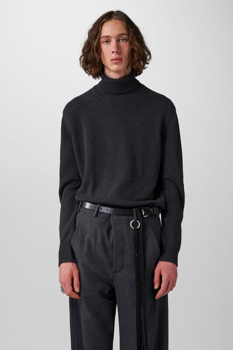 Kurt Knitted Dolcevita Neck Sweater - 1