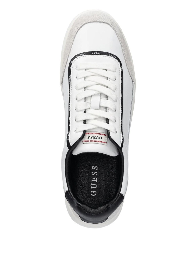 logo-trim low-top sneakers 3