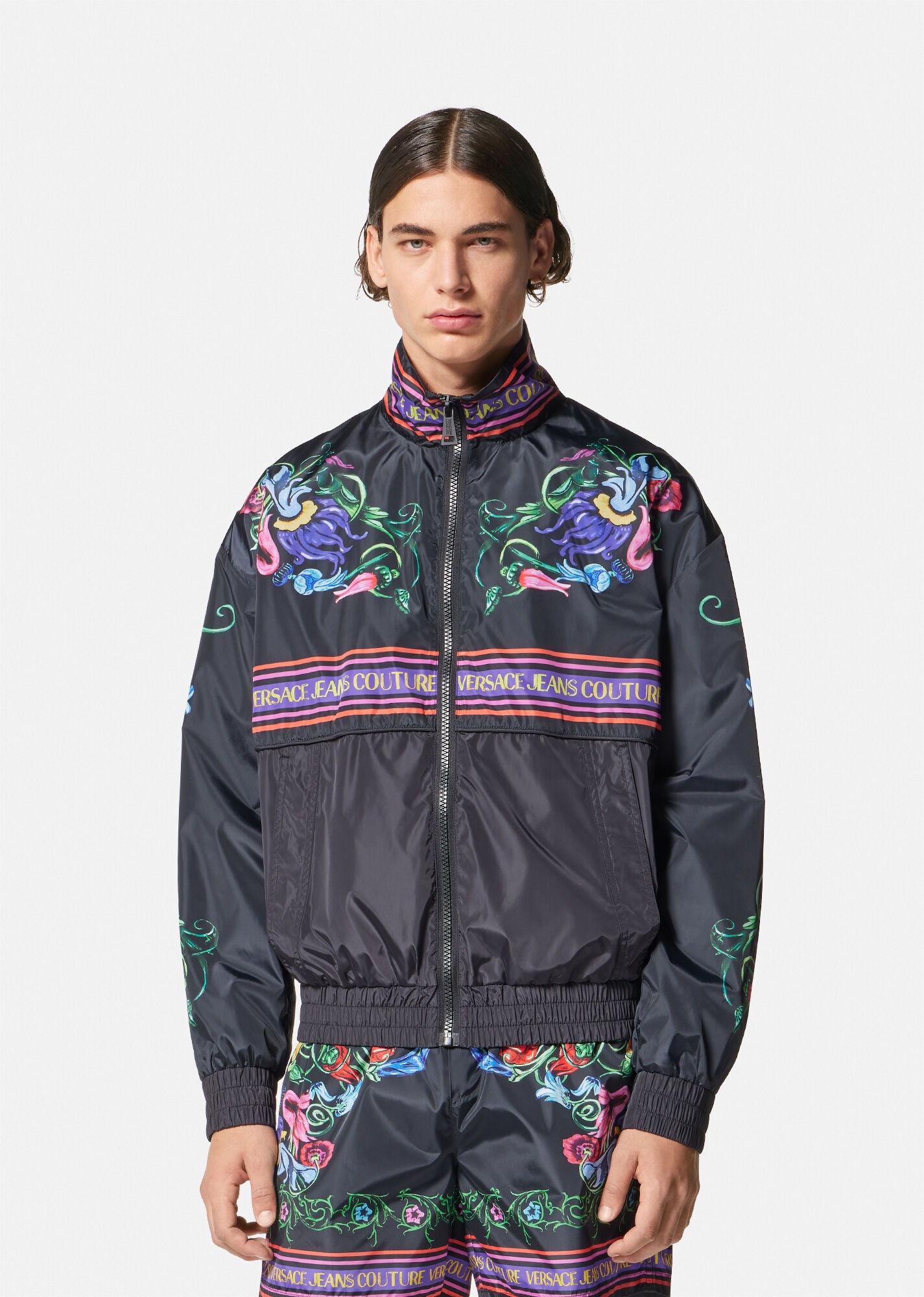 V-Emblem Garden Zip Jacket - 3