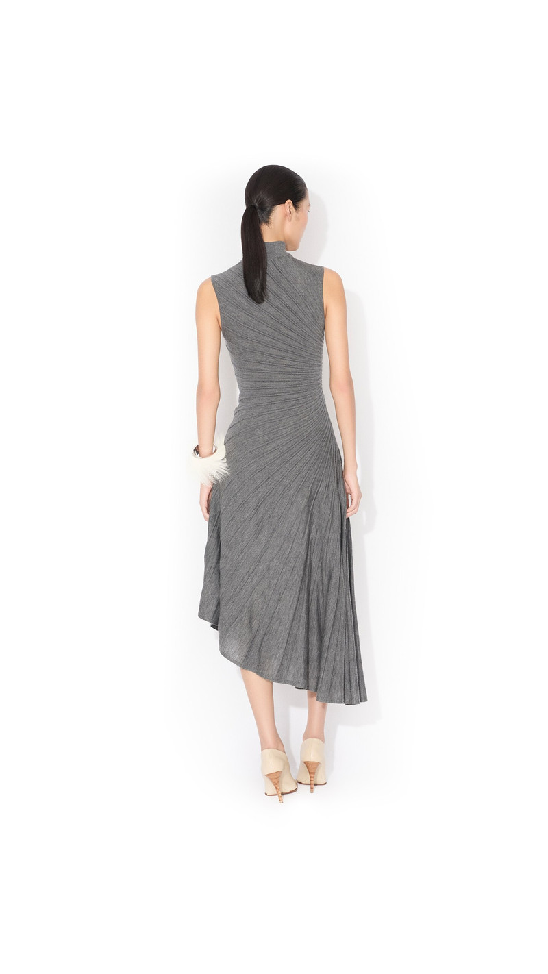 Alaïa ASYMETRIC WOOL DRESS outlook