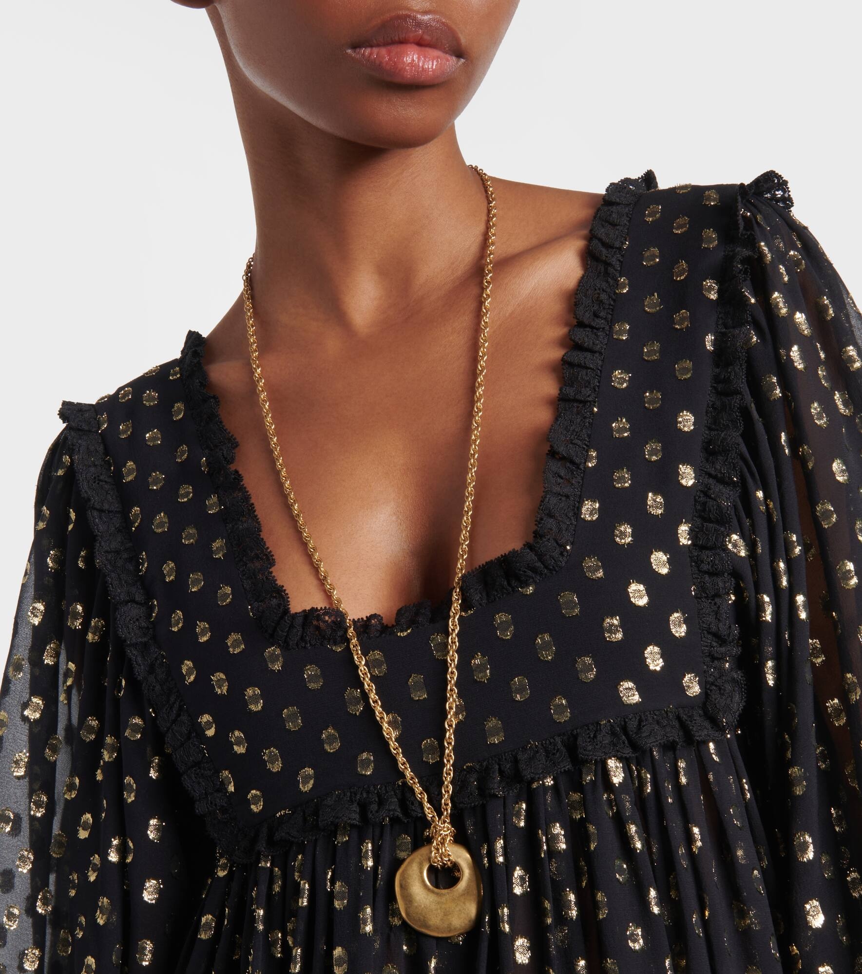 Chloé Eclectic pendant necklace - 5