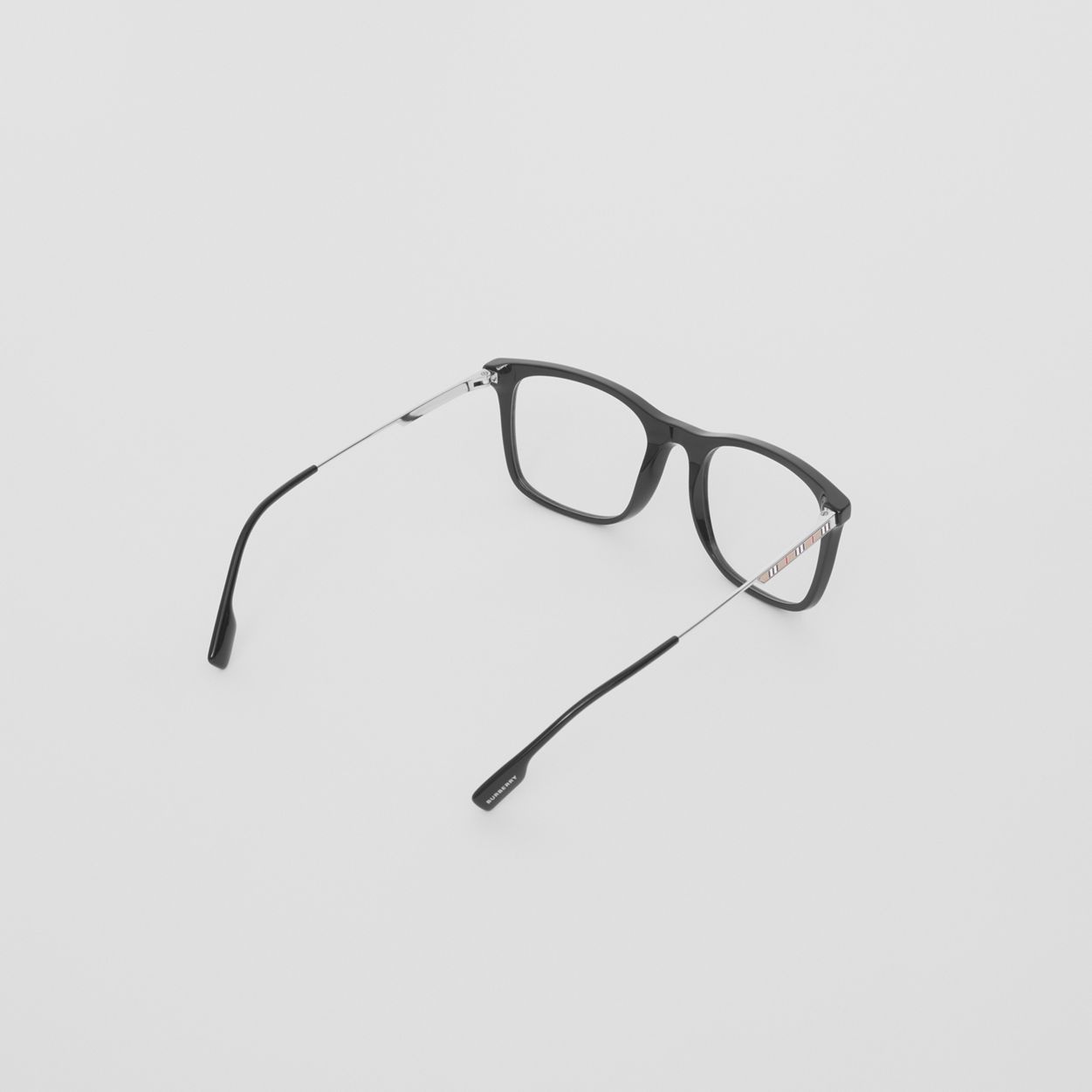 Icon Stripe Detail Square Optical Frames - 5