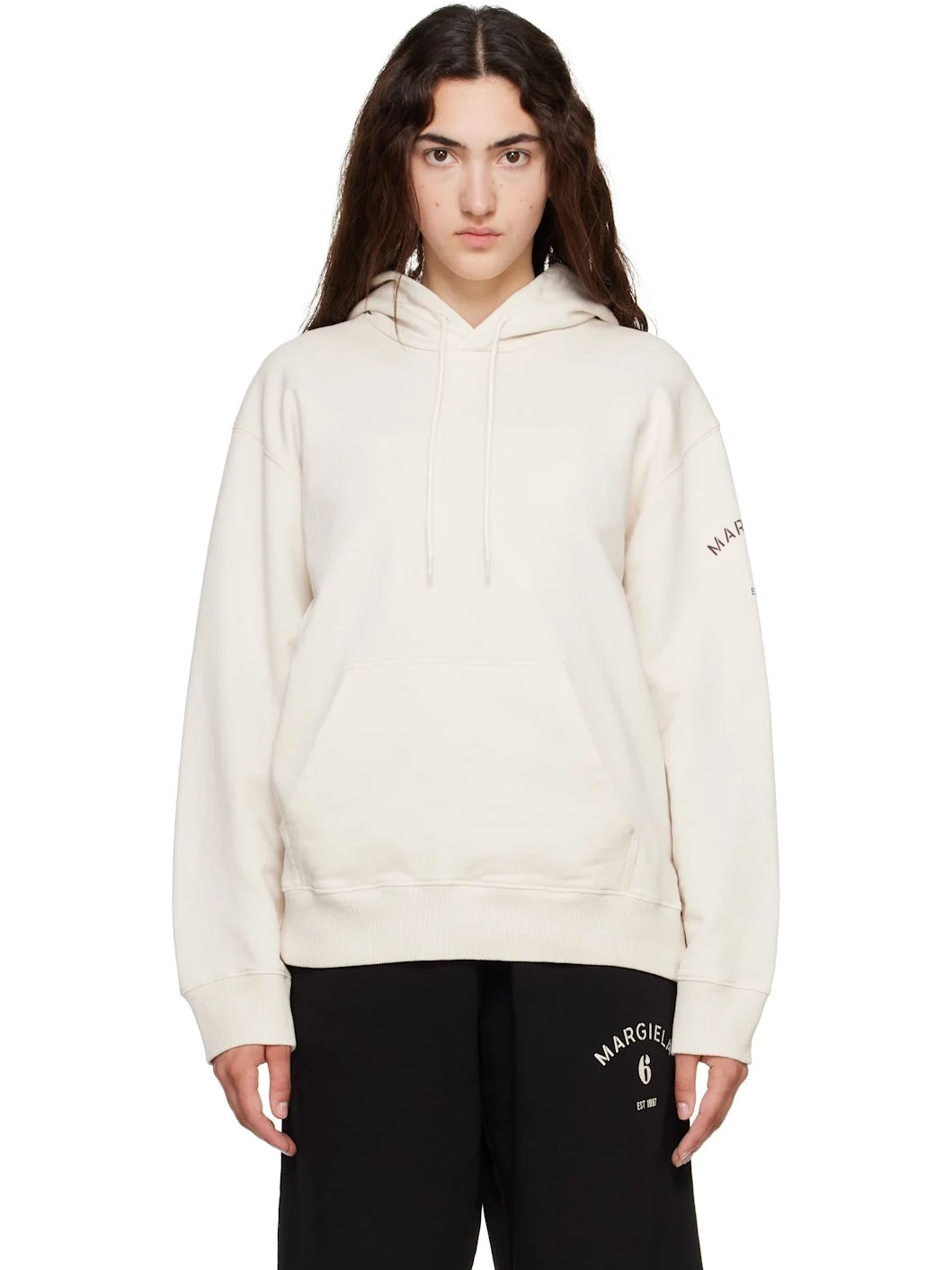 Off-White Mannequin-Print Hoodie - 1