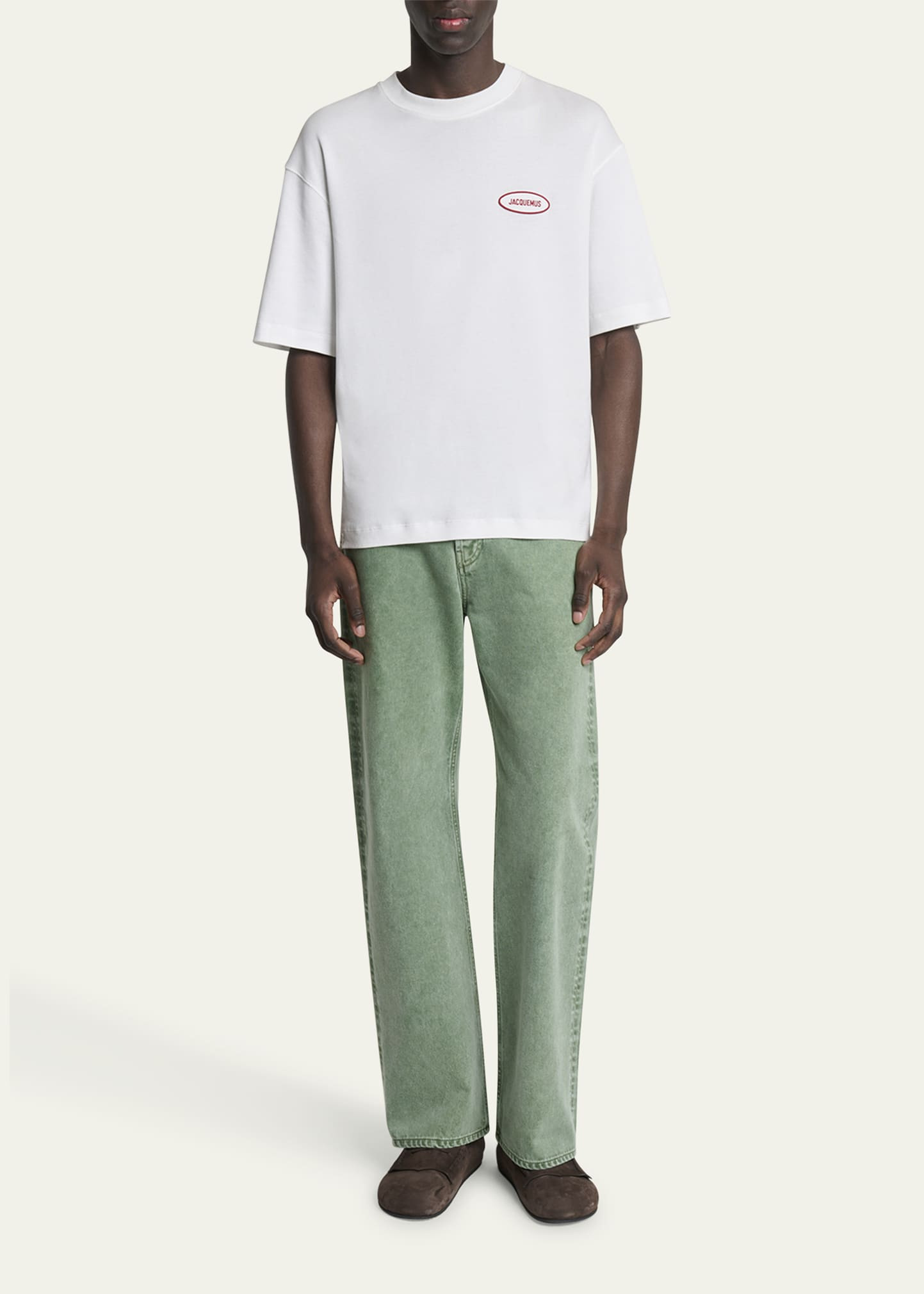Men's Stazione Logo Patch T-Shirt - 2