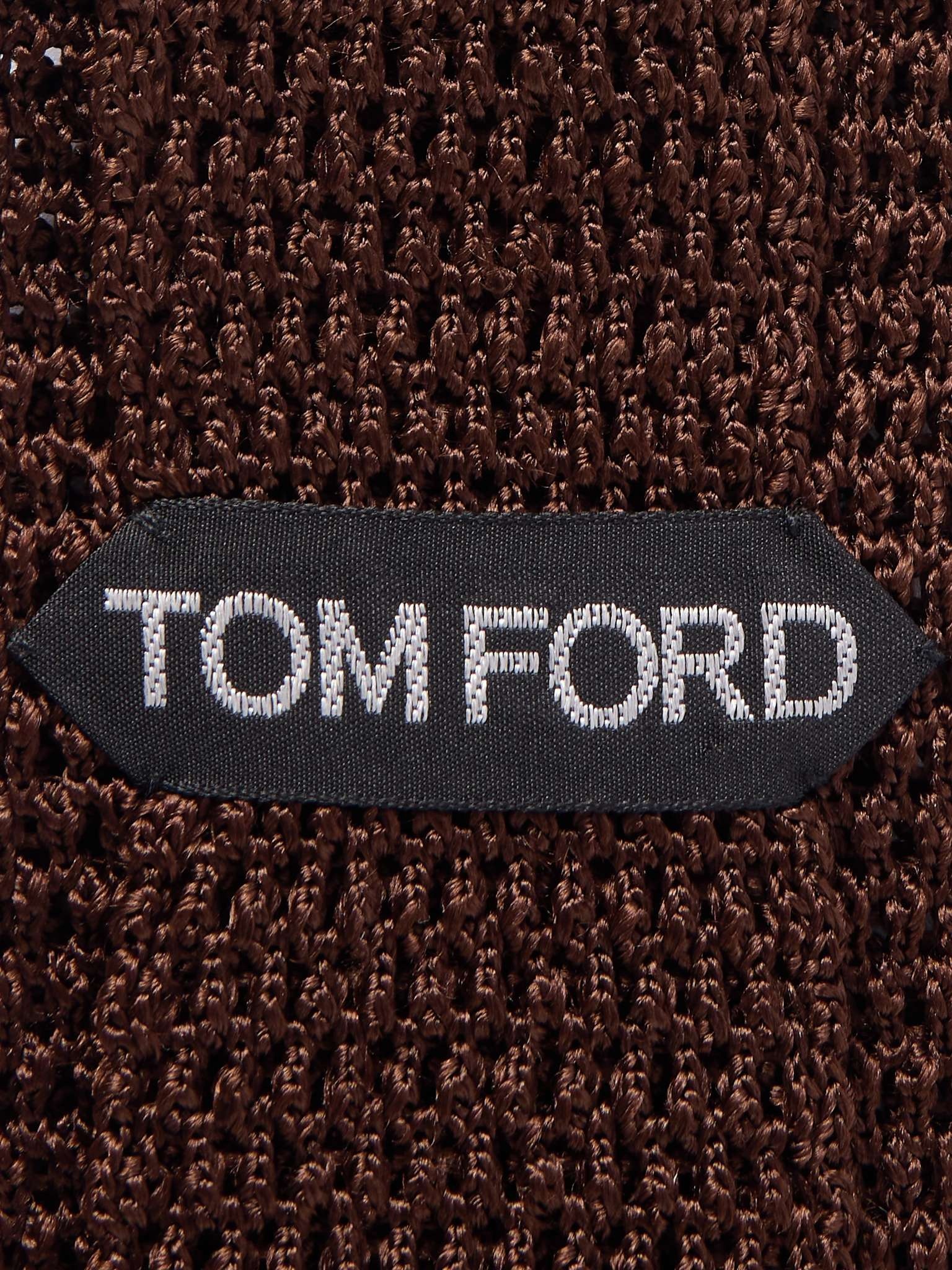 7.5cm Knitted Silk Tie - 3