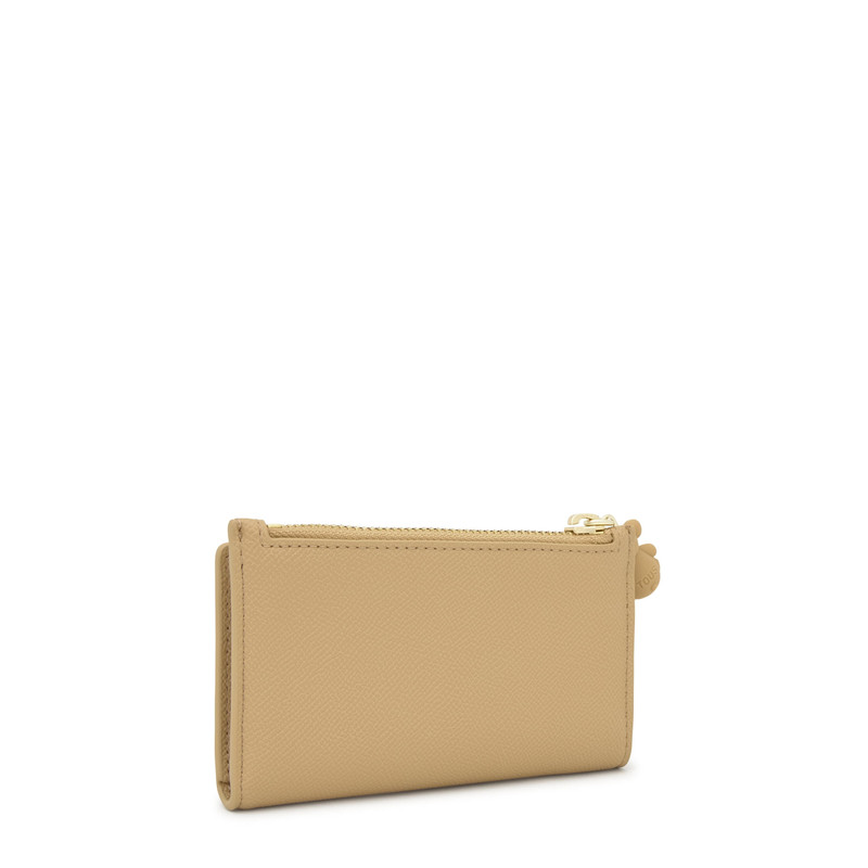 TOUS Sand-colored Card wallet TOUS Brenda outlook