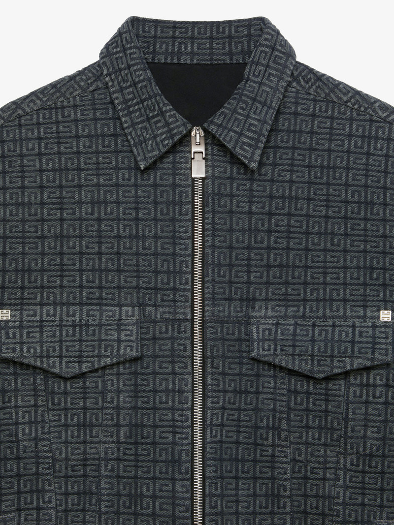 OVERSIZED JACKET IN 4G DENIM 5