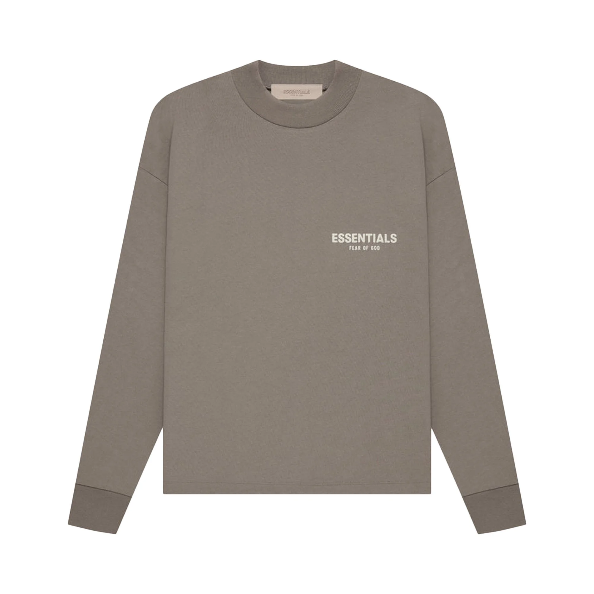Fear of God Essentials Essentials Long-Sleeve Tee 'Desert Taupe' - 1