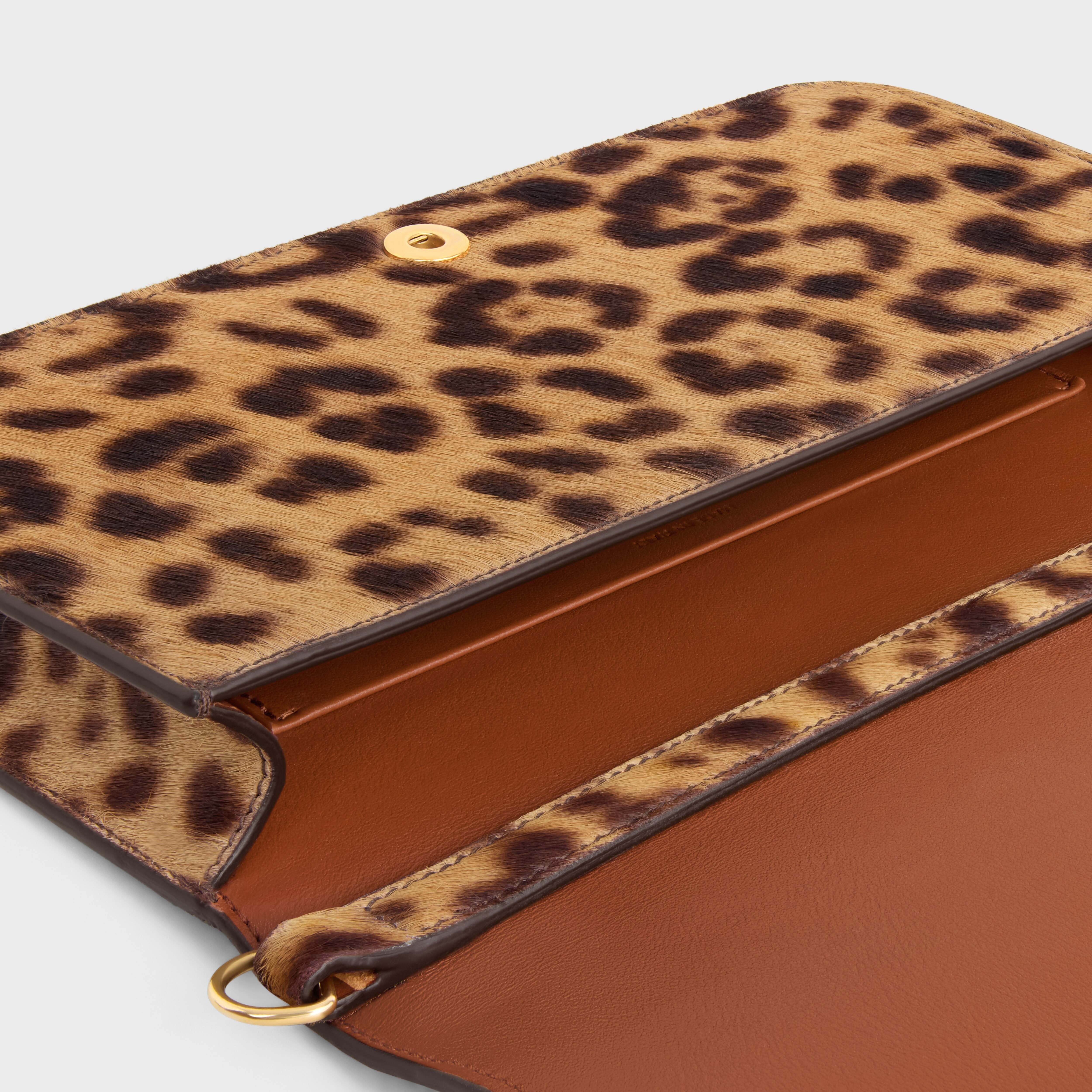 MULTIPOCHETTE in PONY CALFSKIN WITH LEOPARD PRINT - 4