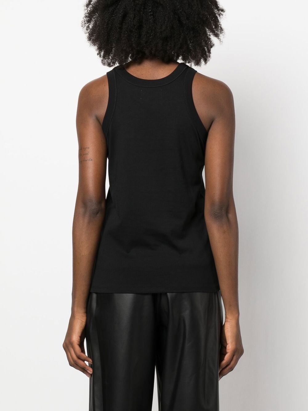 round-neck sleeveless tank top - 4