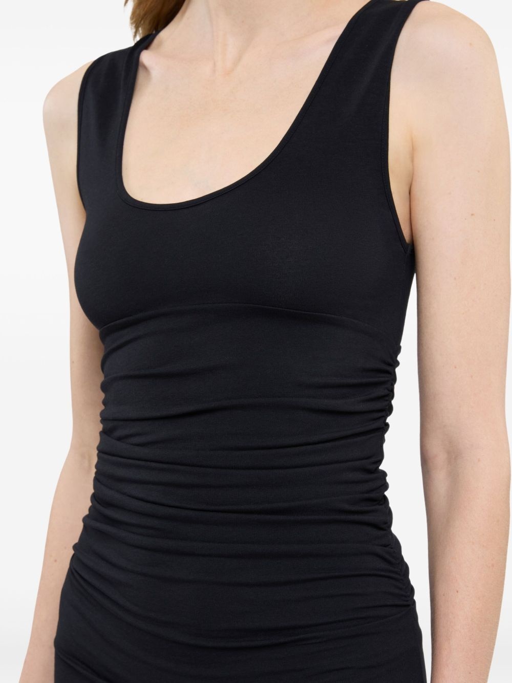 ruched tank dress - 5