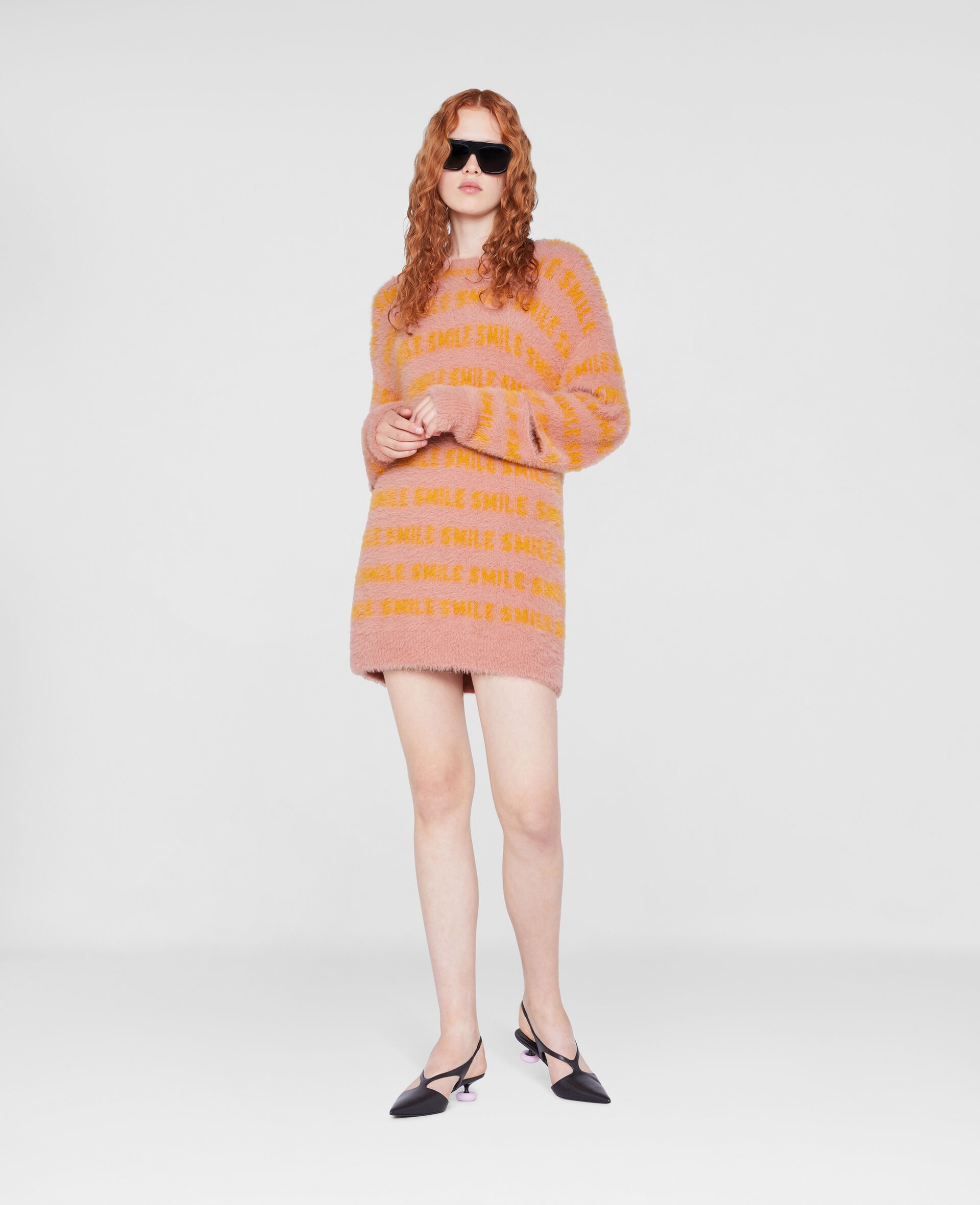 Striped Jacquard Knit Sweater - 2