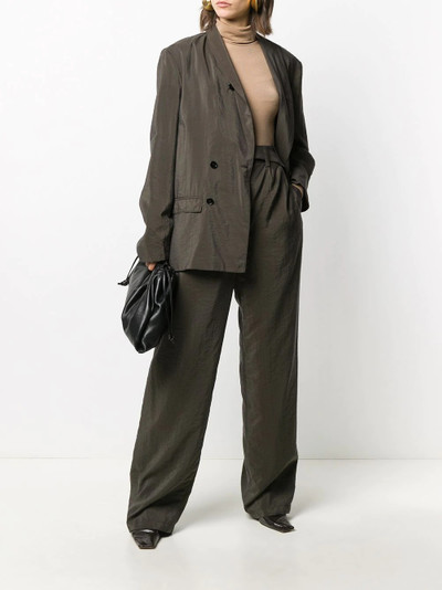 Lemaire belted double-breasted blazer outlook