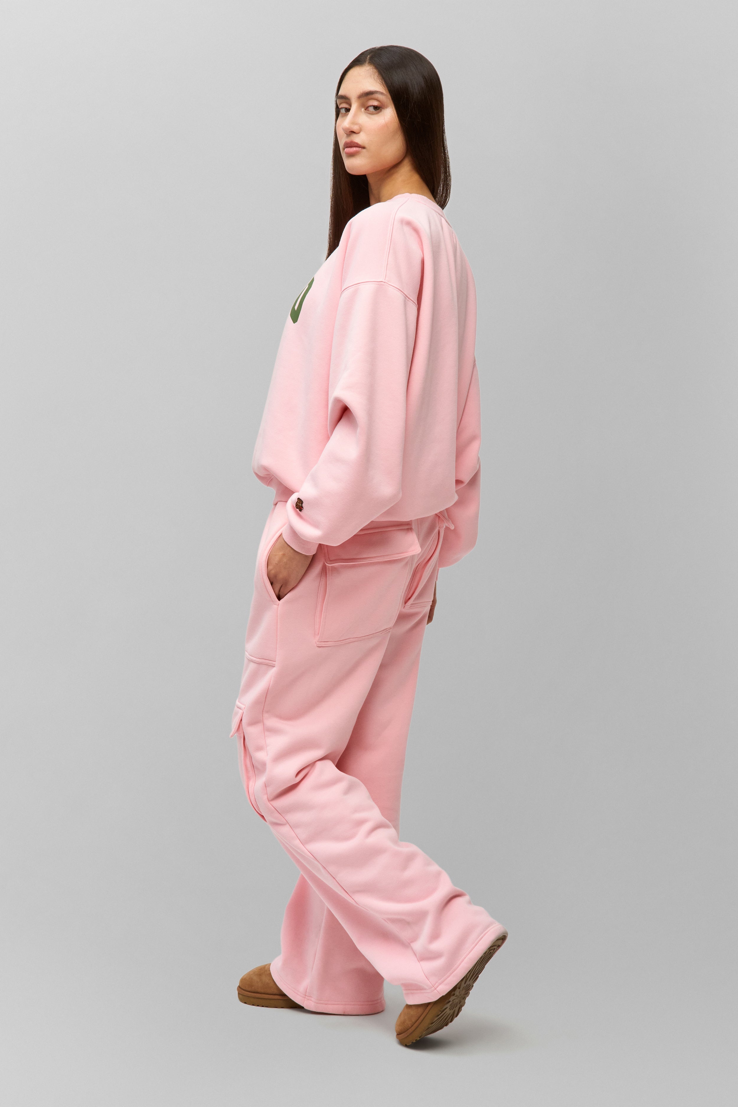 FLEECE CARGO SWEATPANT - 3